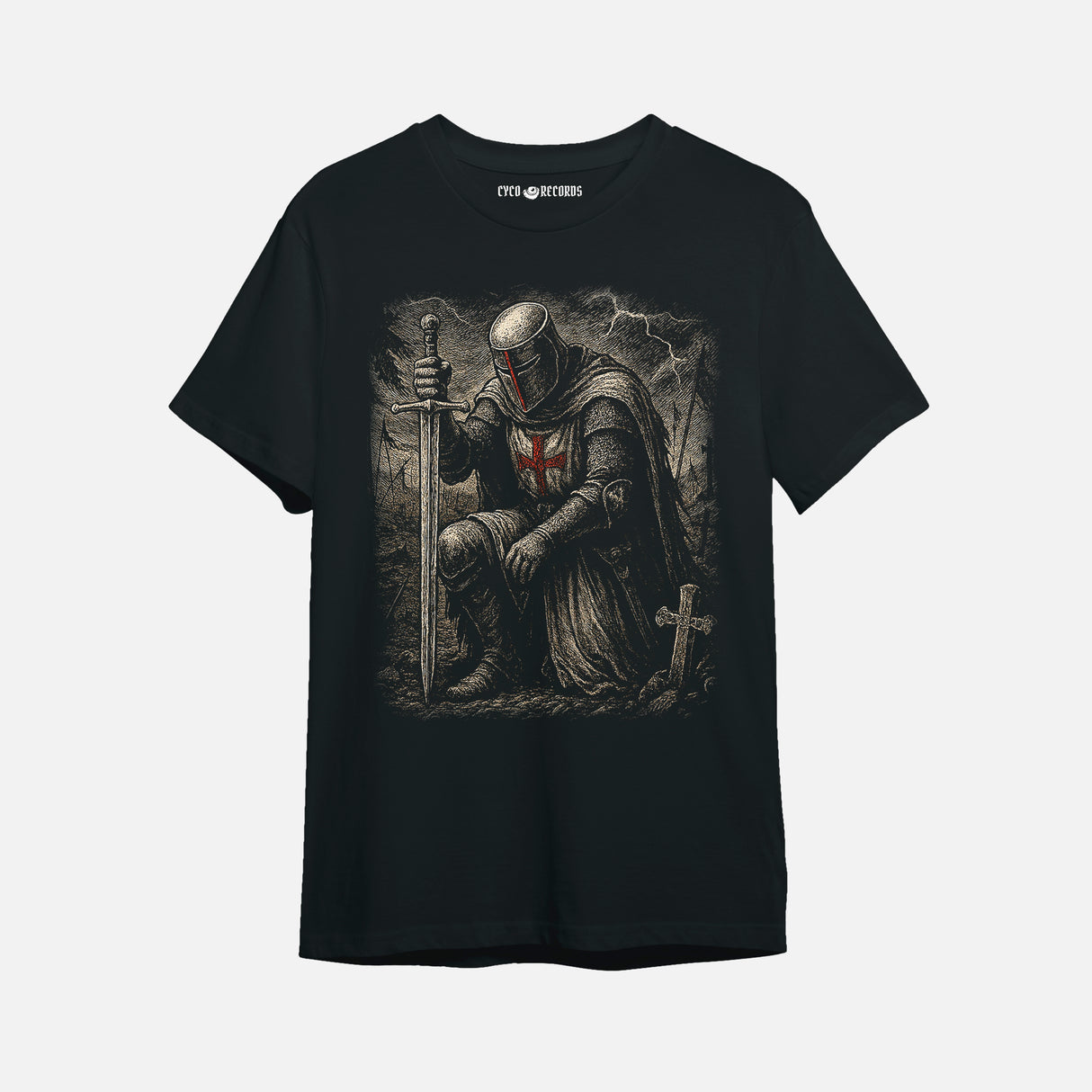 Vikingos - Caballero templario - Polera