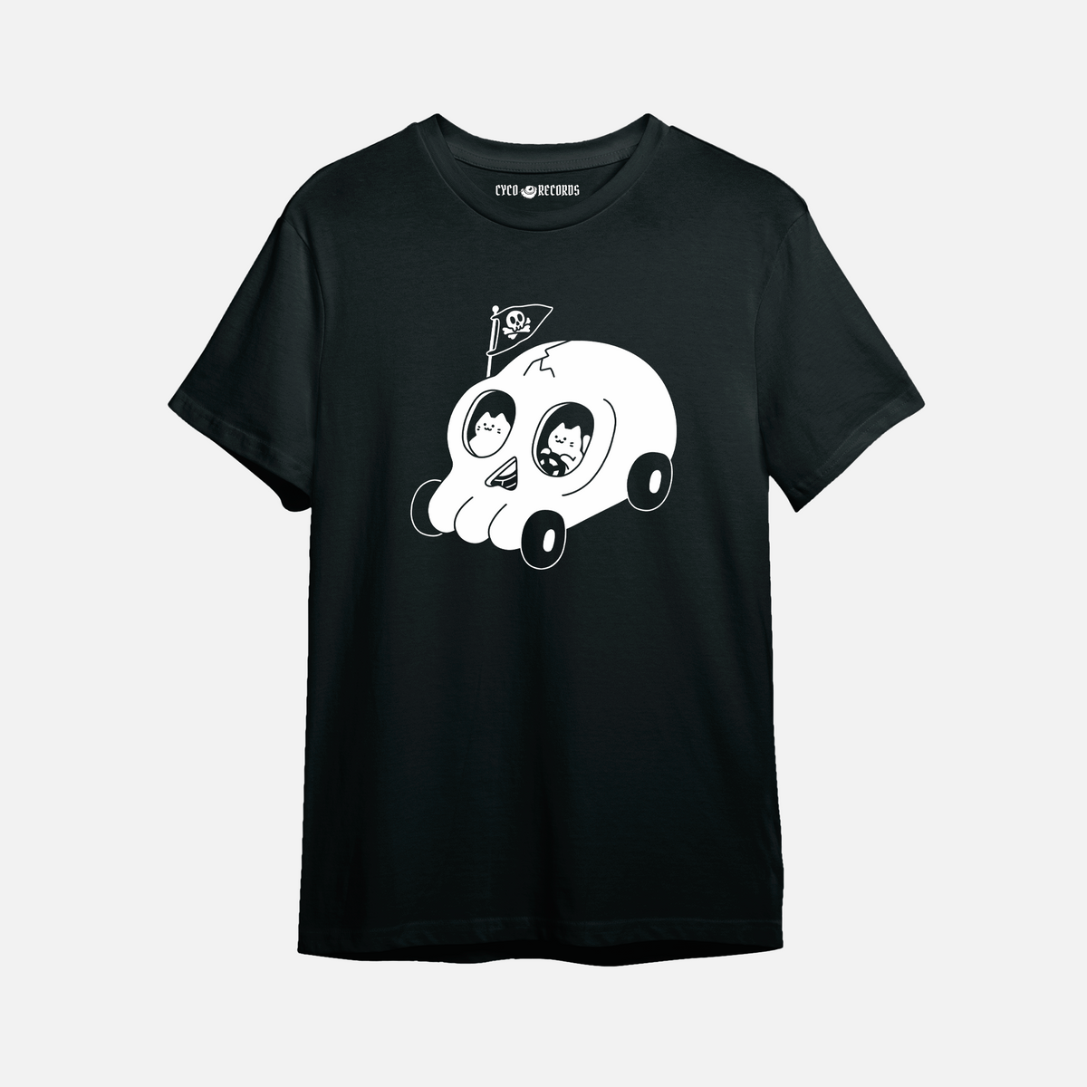 Gato - Skull Car - Polera