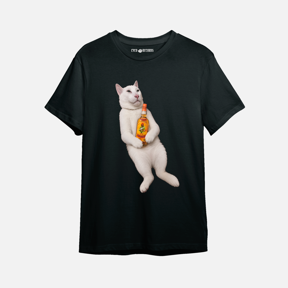 Meme - Gato Ron Silver - Polera