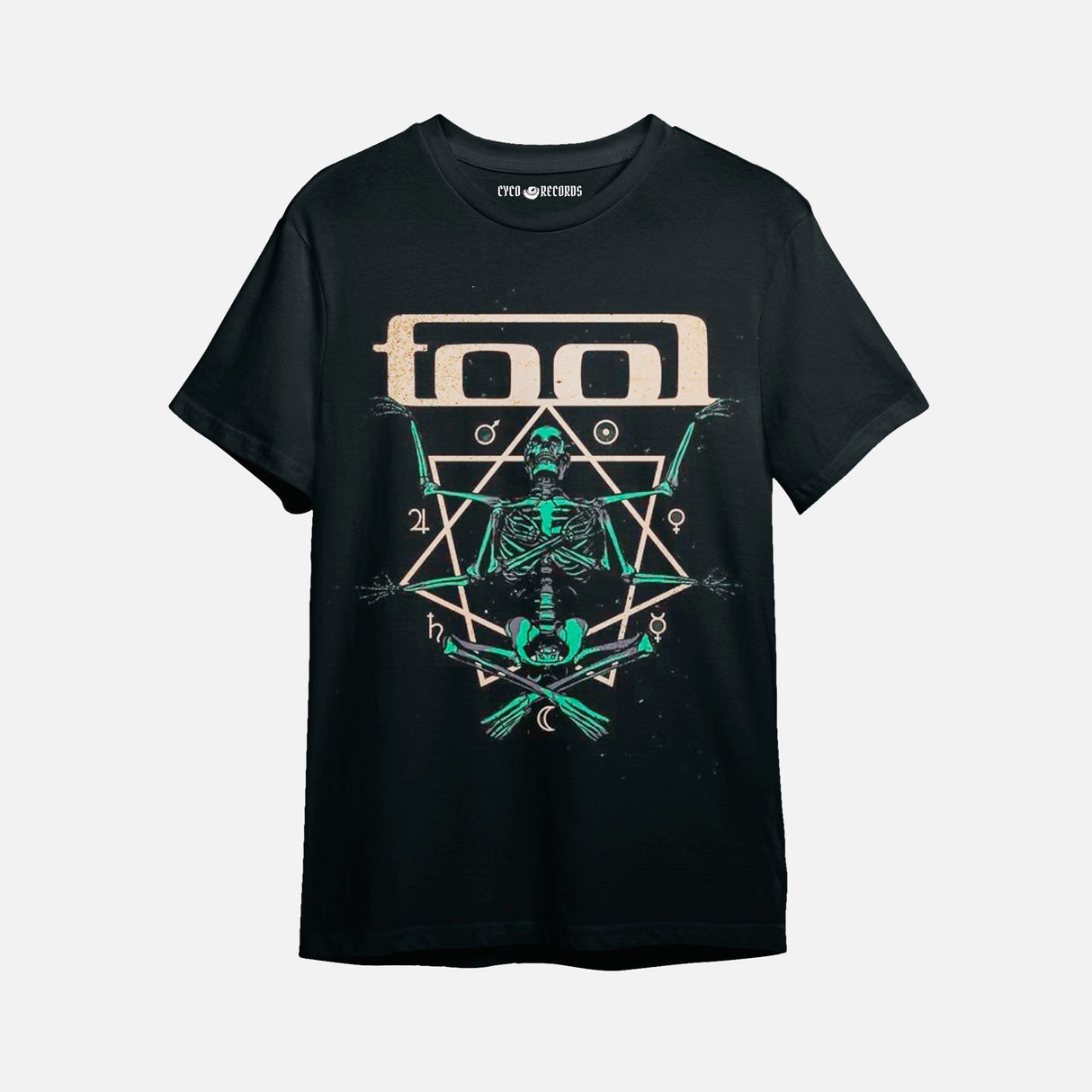Tool - Green Skull - Polera