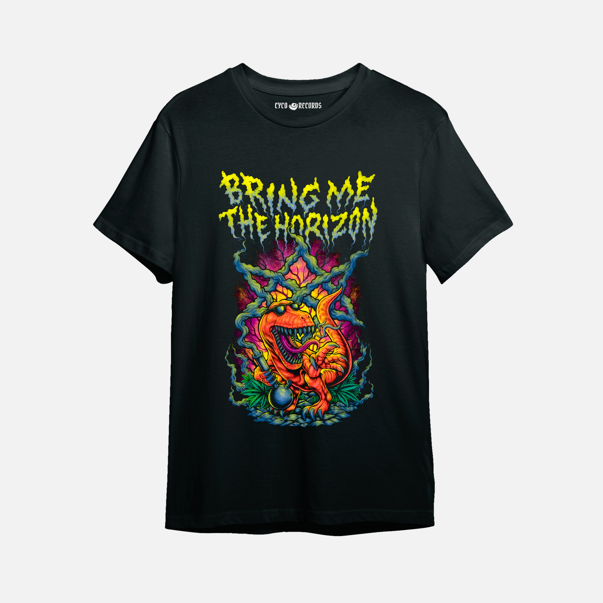 Bring Me The Horizon - Smoking Dinosaur - Polera