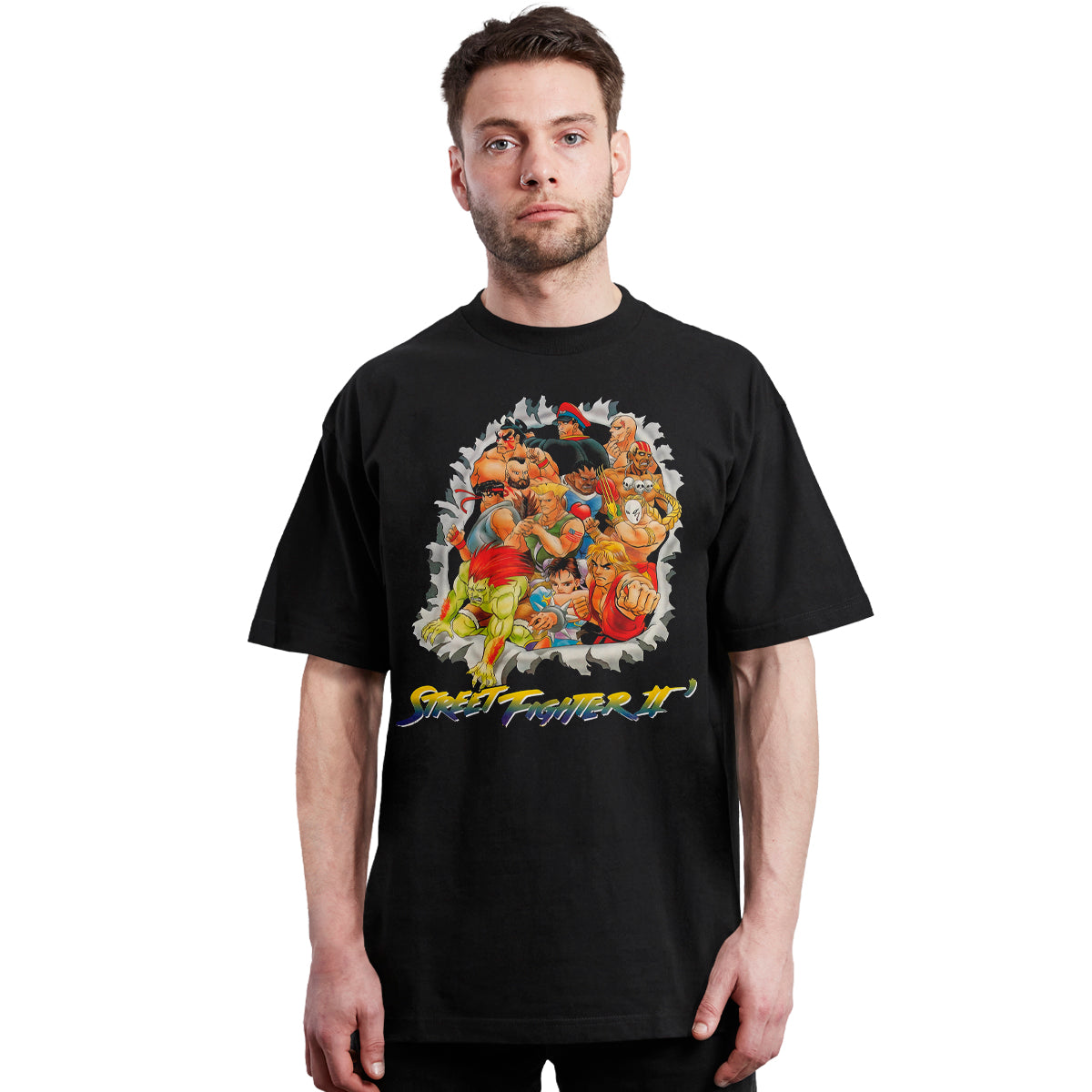 Street Fighter - Street Fighter II Poster - Polera