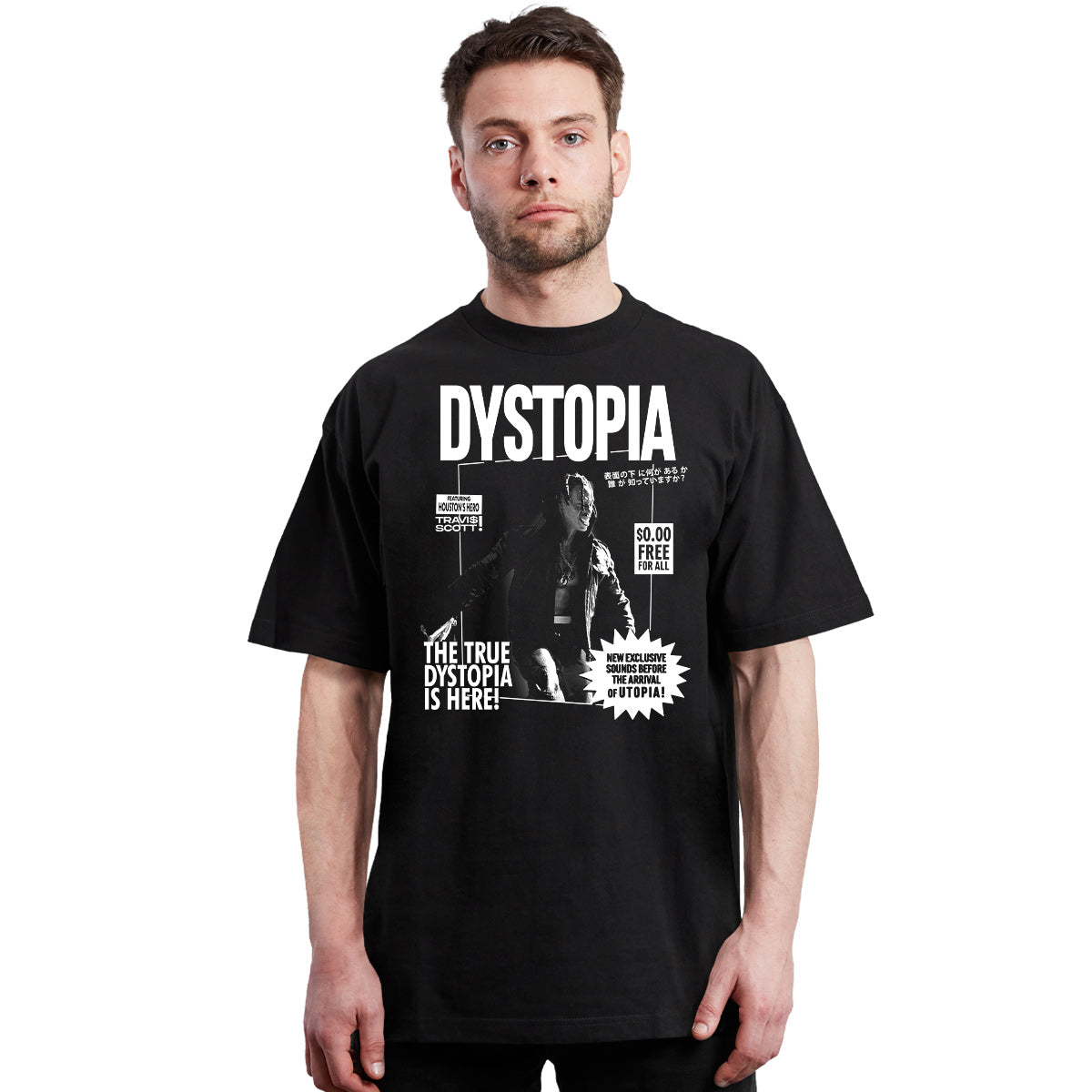 Travis Scott - Dystopia - Polera