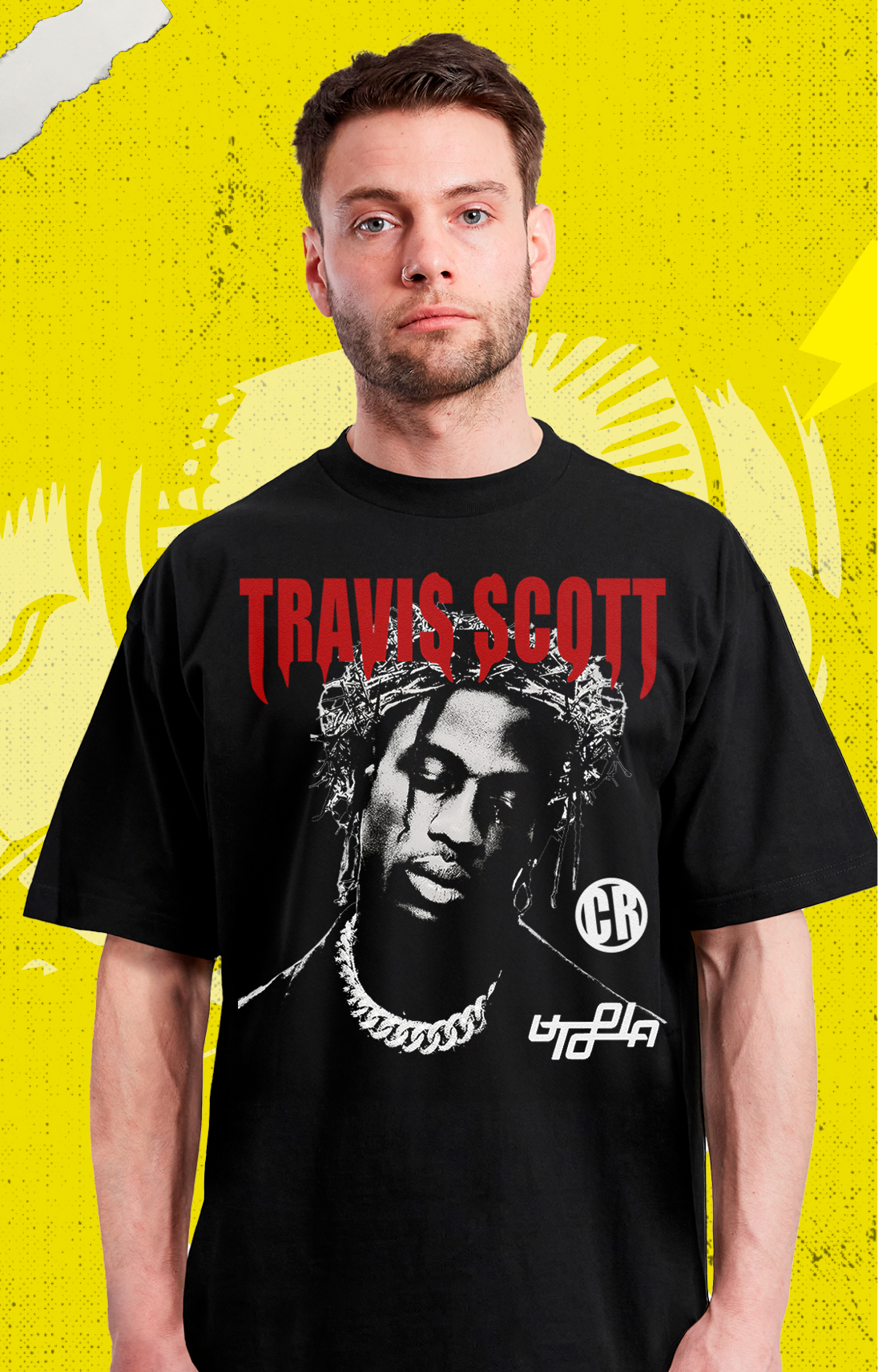 Travis Scott - Utopia Cool - Polera