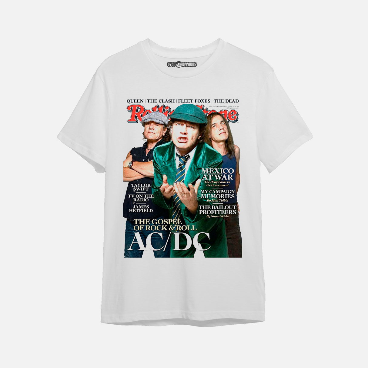 ACDC - Rolling Stone - Polera