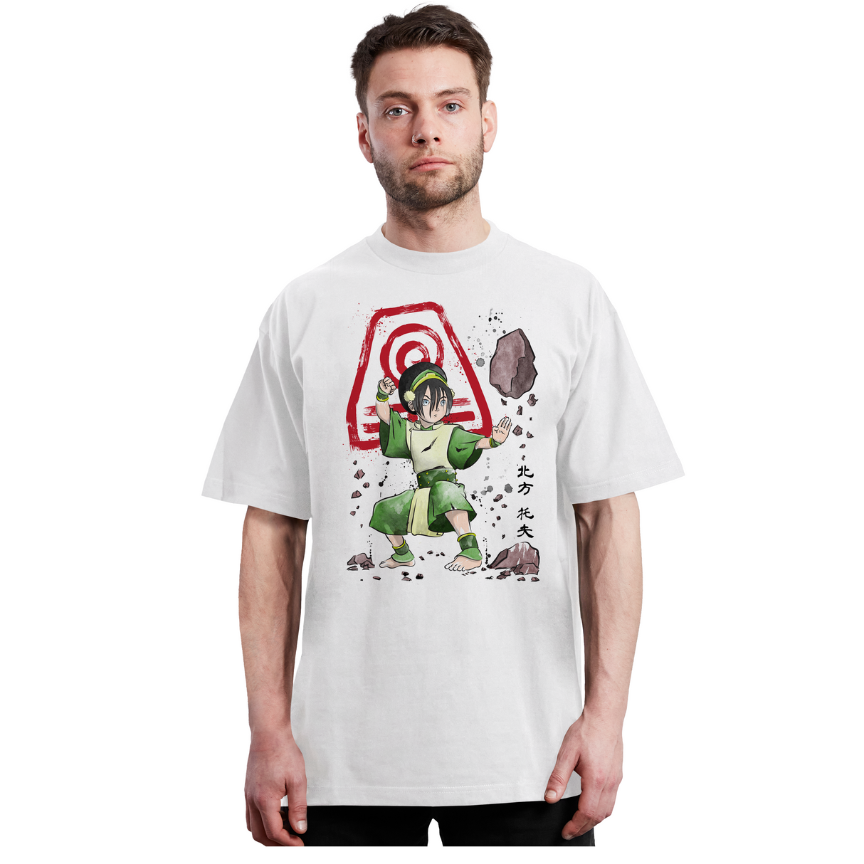 Avatar - Aang Maestro Tierra - Polera