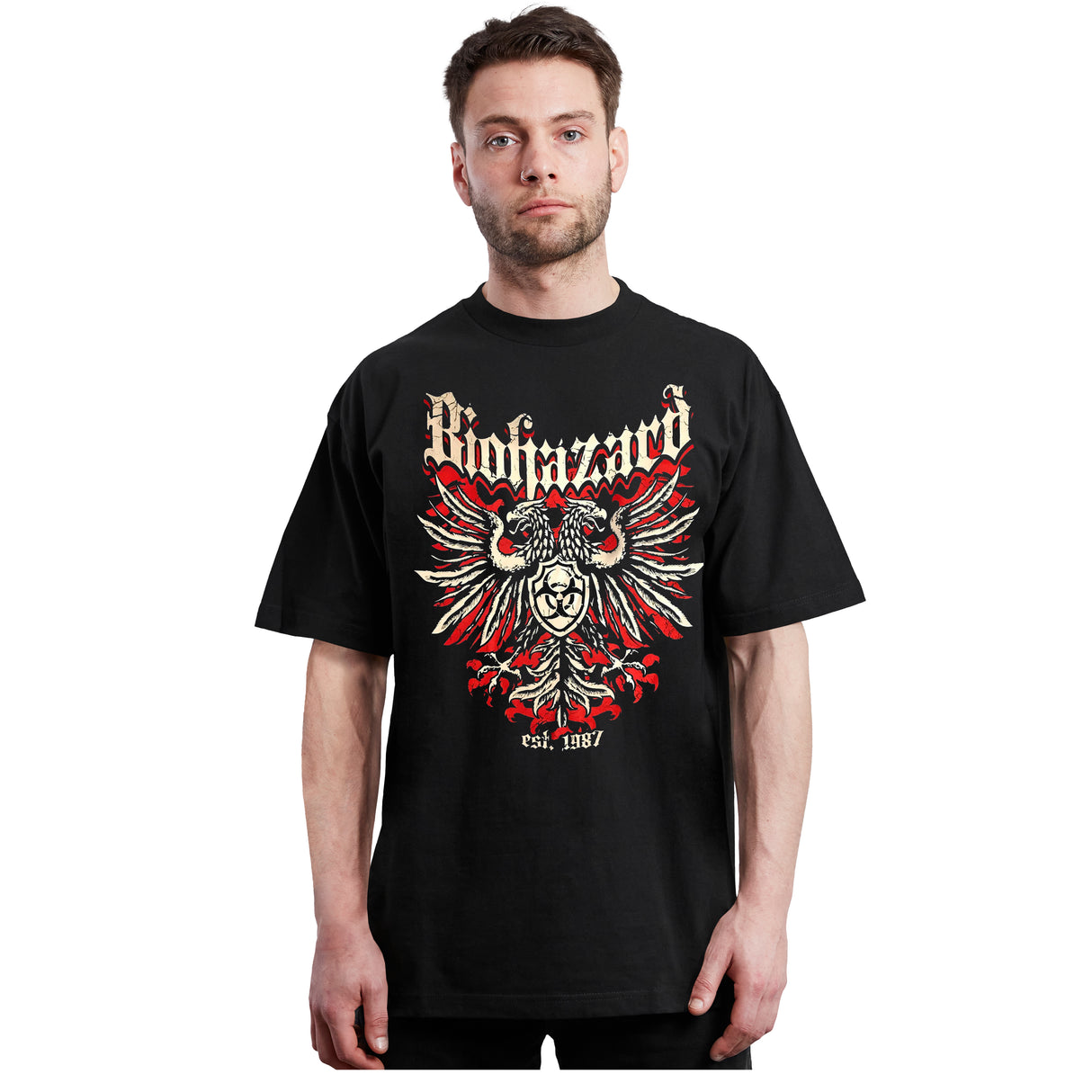 Biohazard - eagle - Polera