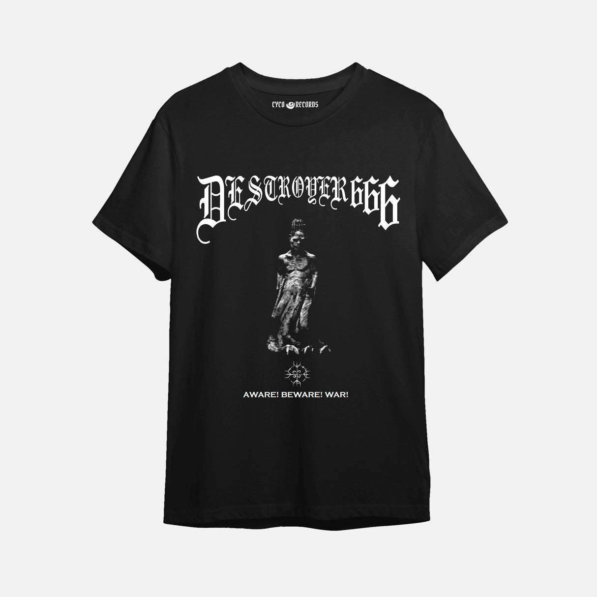 Destroyer 666 - Aware Beware War - Polera