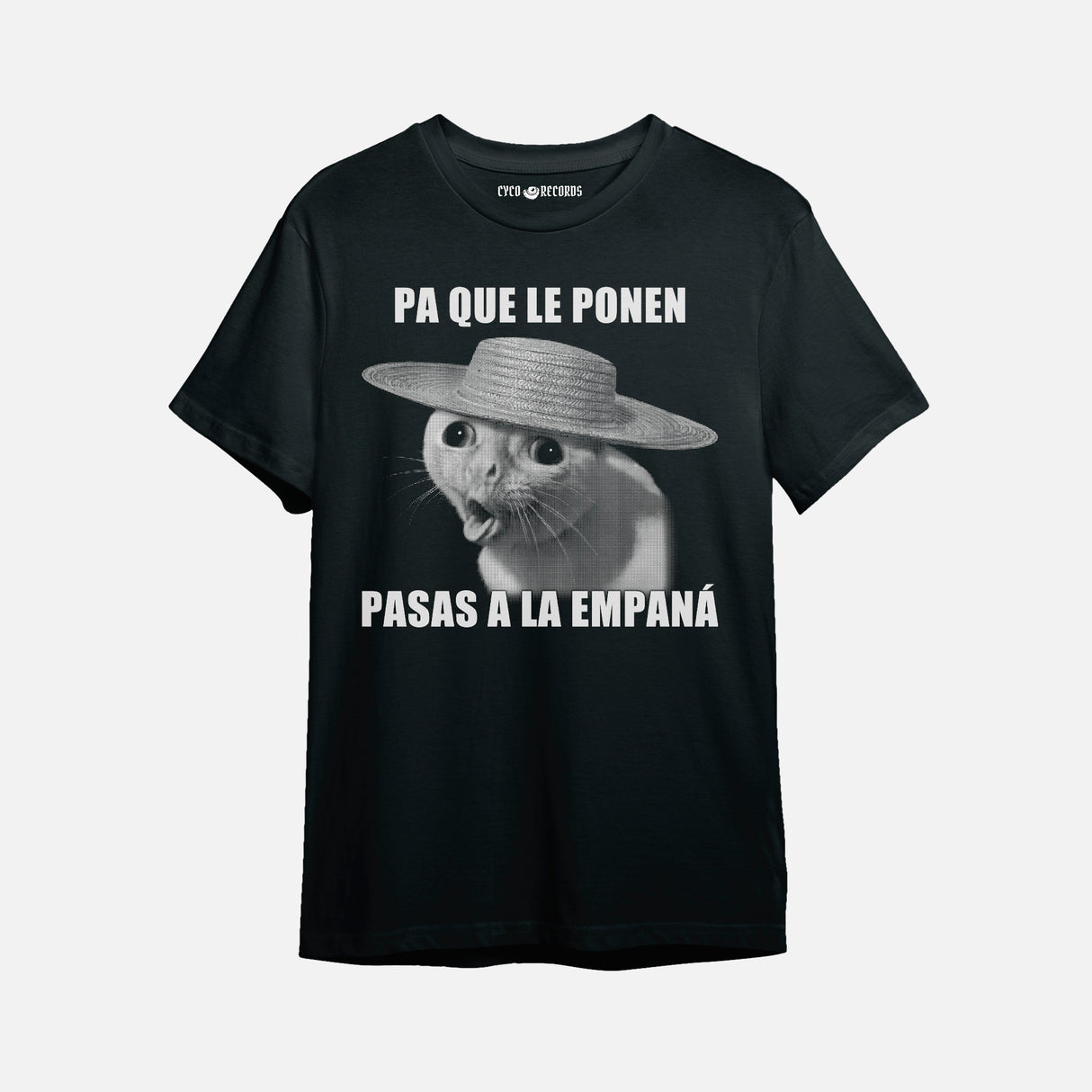 Fiestas Patrias - Meme Gato Empanada con Pasas - Polera