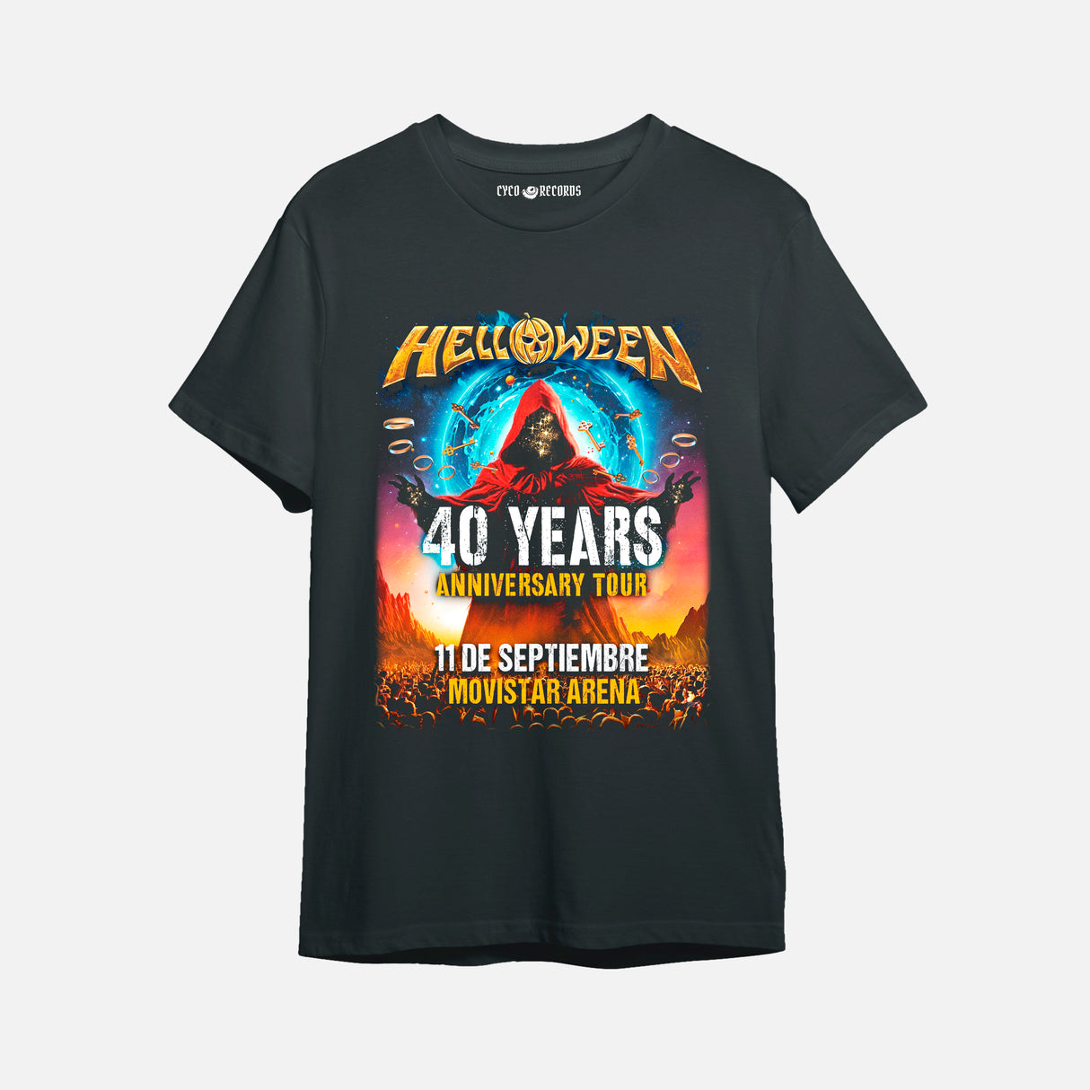 Helloween - 40 Years Tour Chile - Polera