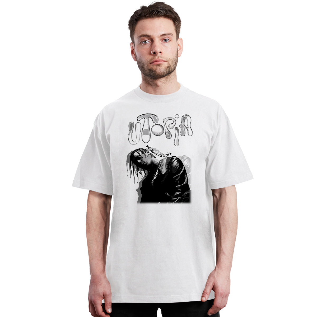 Travis Scott - Utopia Logo - Polera