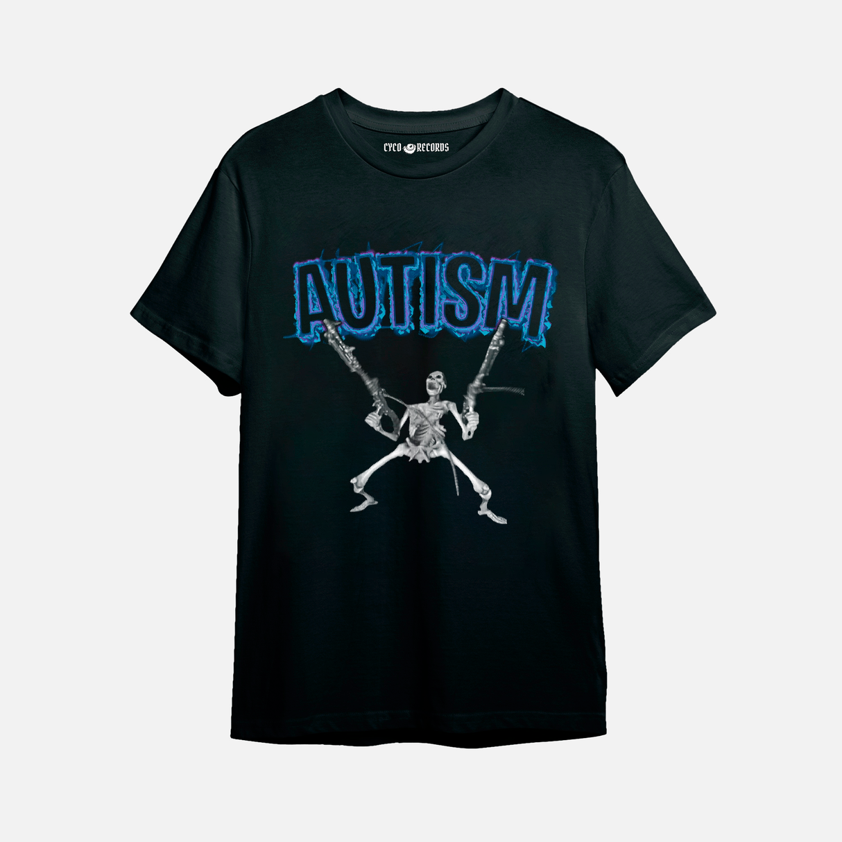 Autism Azul esqueleto AK - Esqueleto - Polera