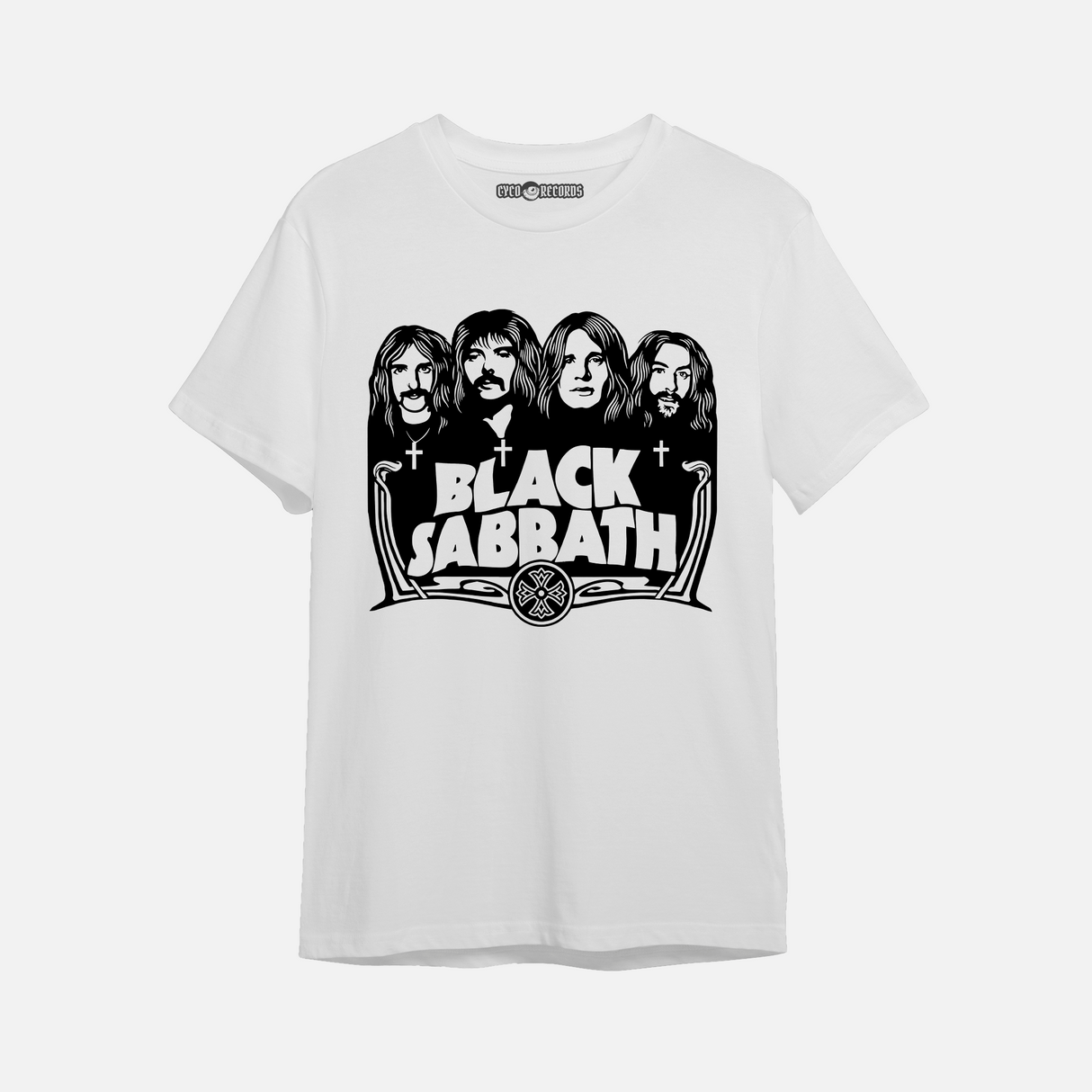 Black Sabbath - 4 Blanco - Polera