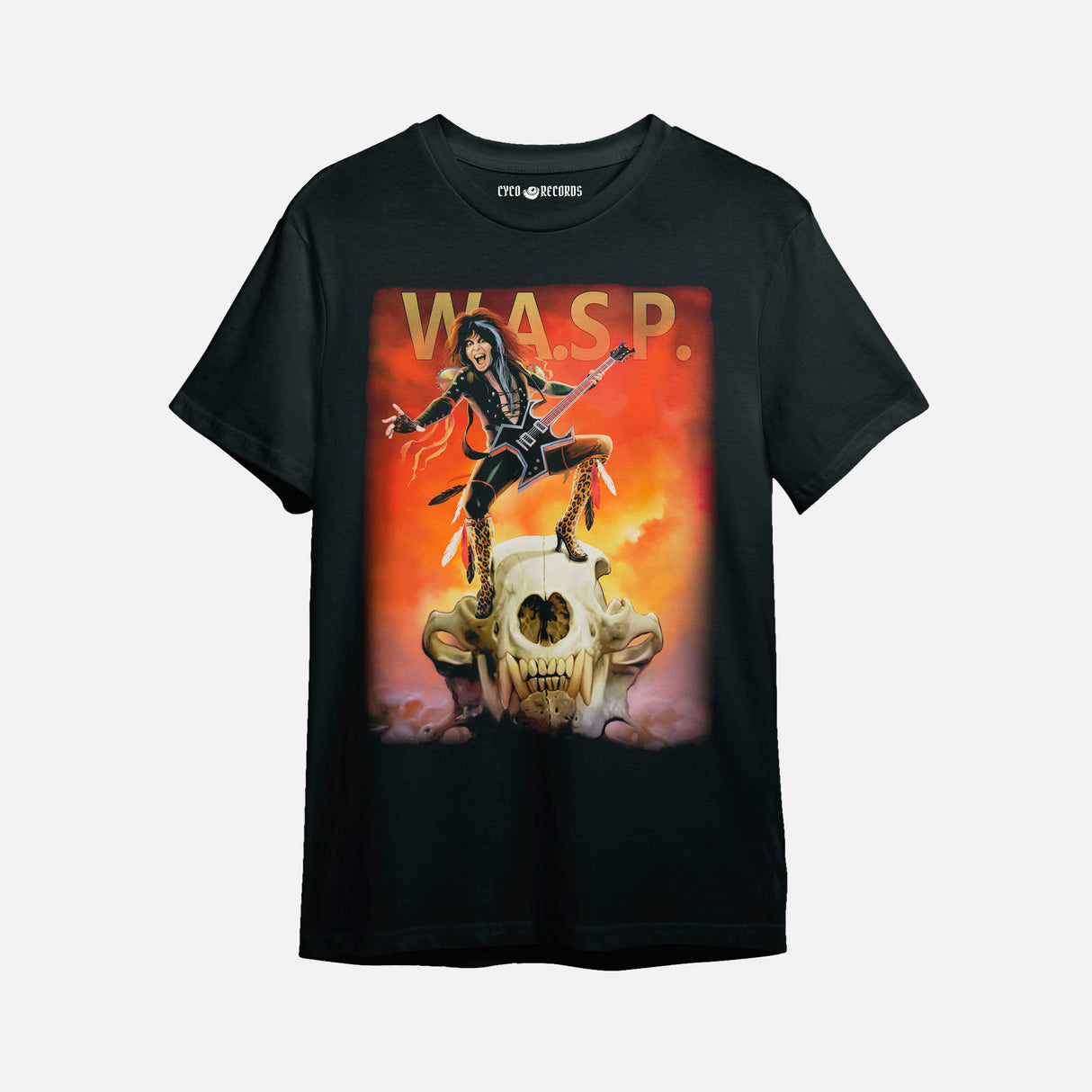Wasp - Skull - POLERA