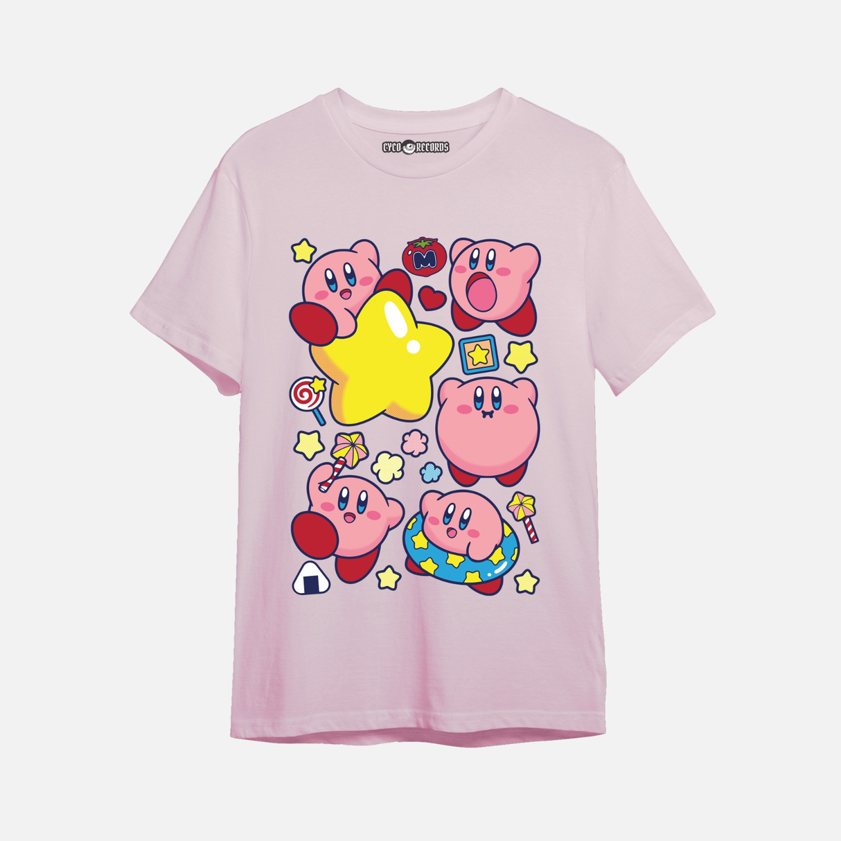 Kirby - Collage - Polera Rosada