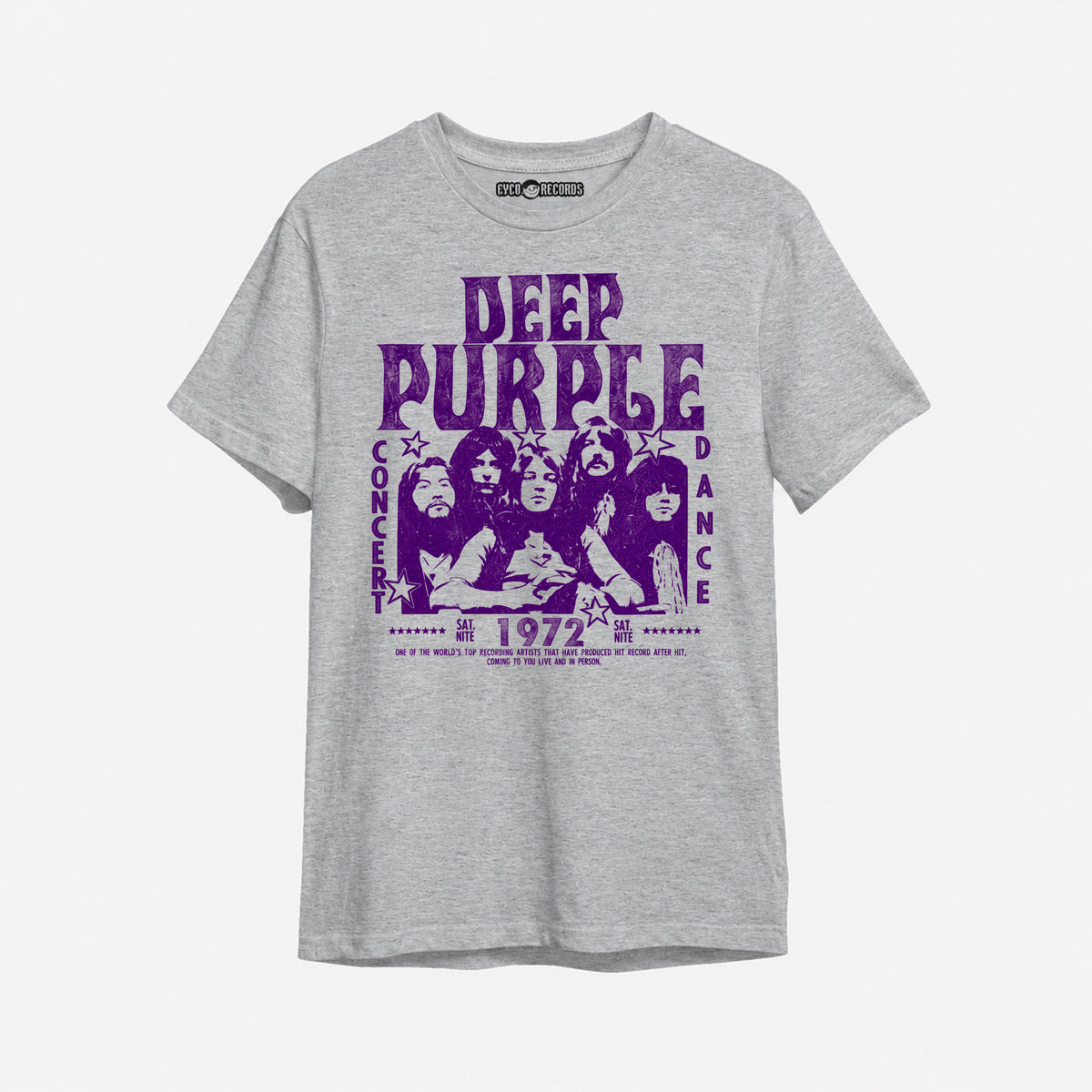 Deep Purple Concert 1972 - Polera