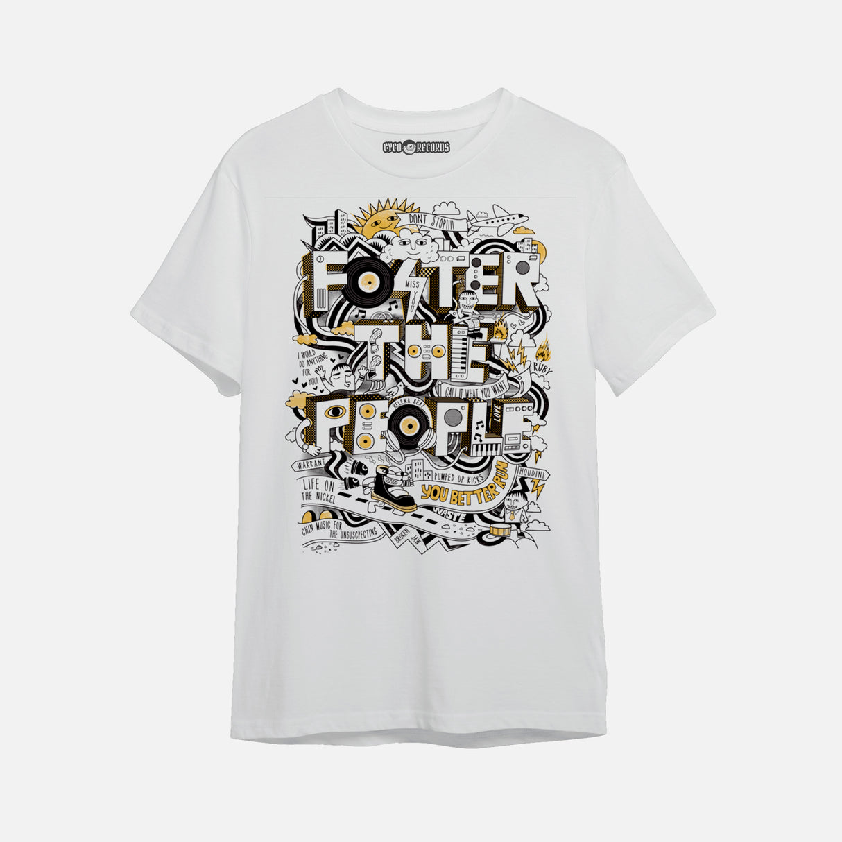 Foster The People - Ilustracion - Polera