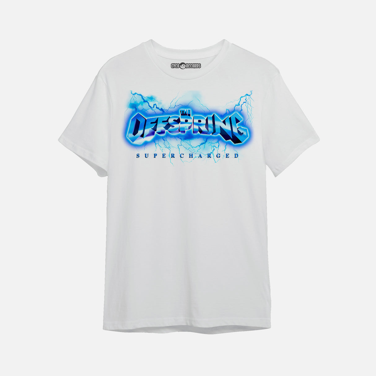 The Offspring - Supercharger Logo blanca - Polera