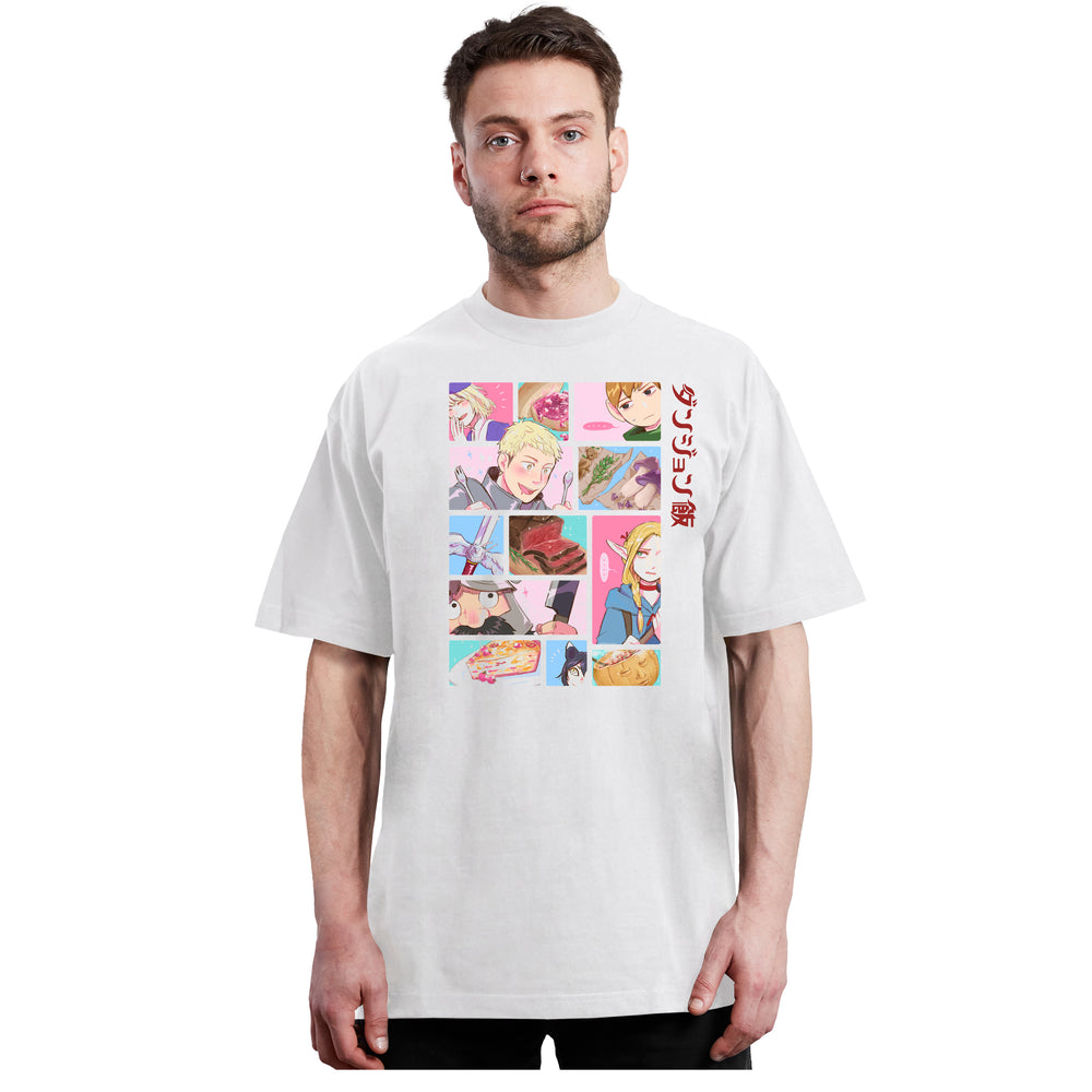 Dungeon Meshi - Poster collage - Polera