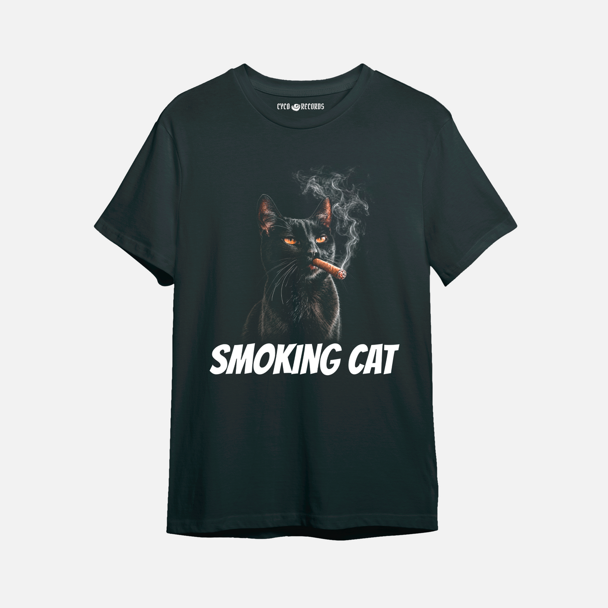 Smoking Cat V1 - Polera