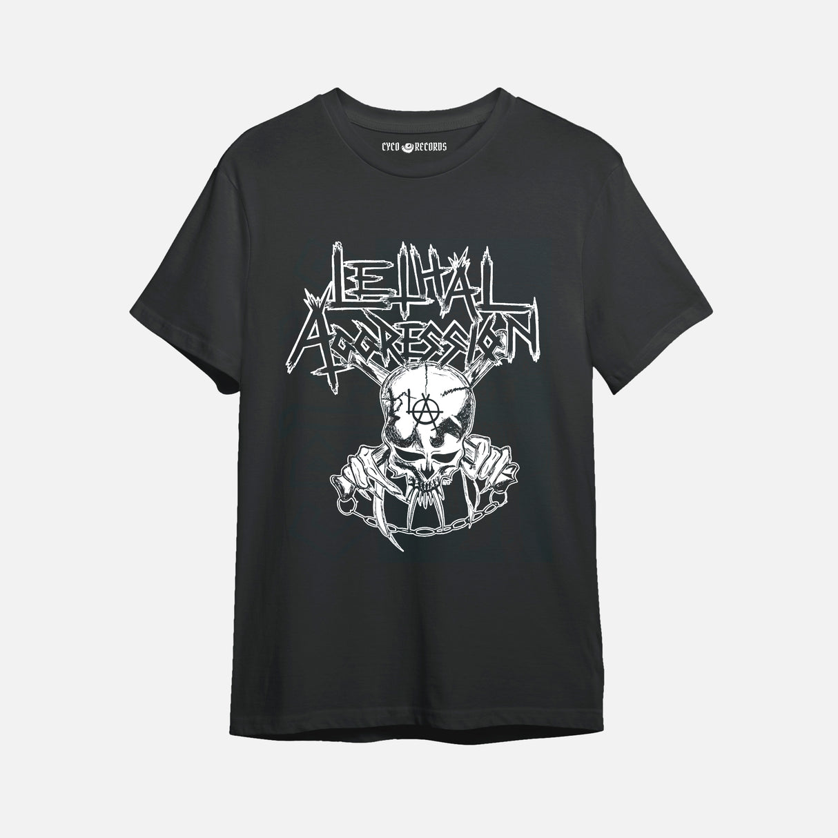 Lethal Aggresion - Logo - Polera