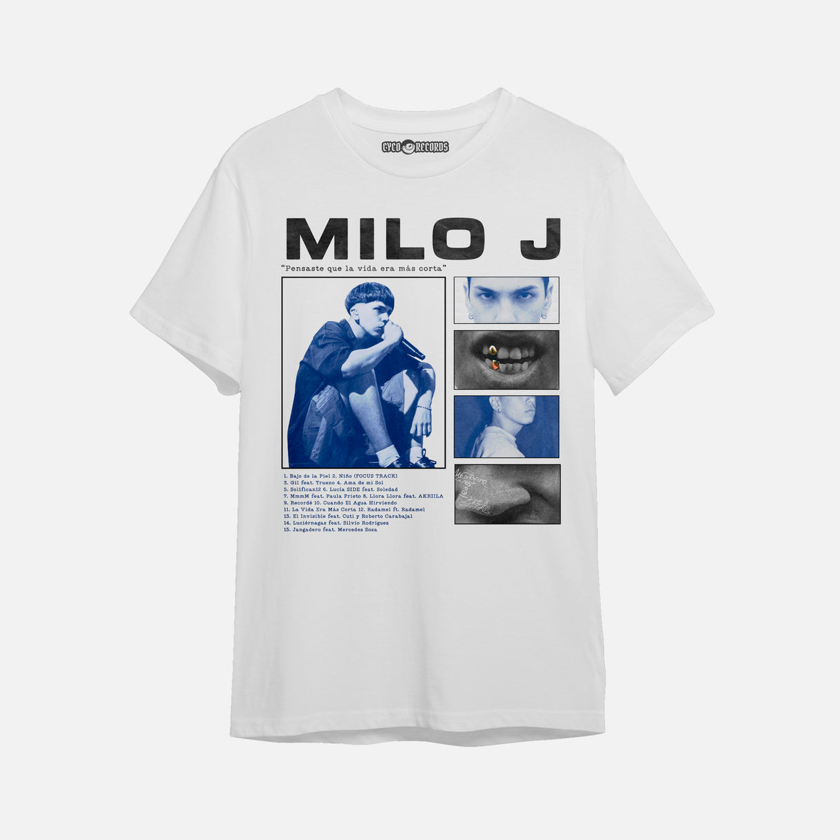 Milo J - Blue - Polera