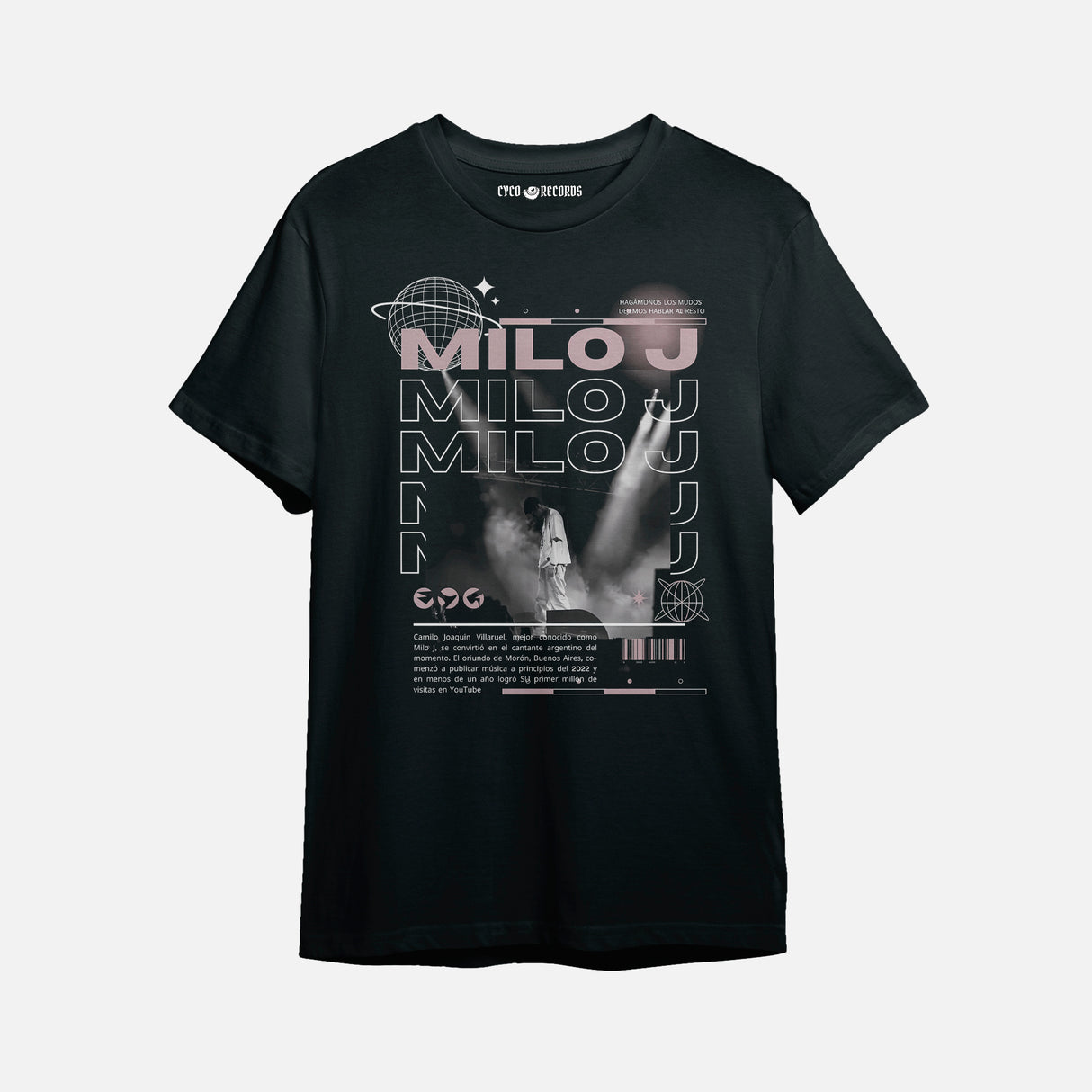Milo J - Hagamonos los Mudos - Polera