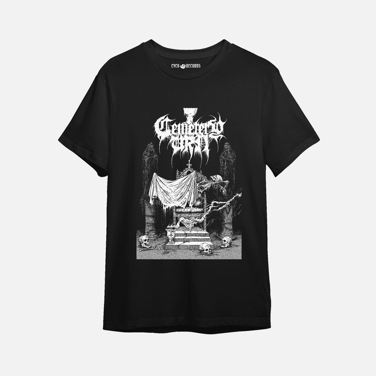 Cemetery Urn - Skeleton - Polera