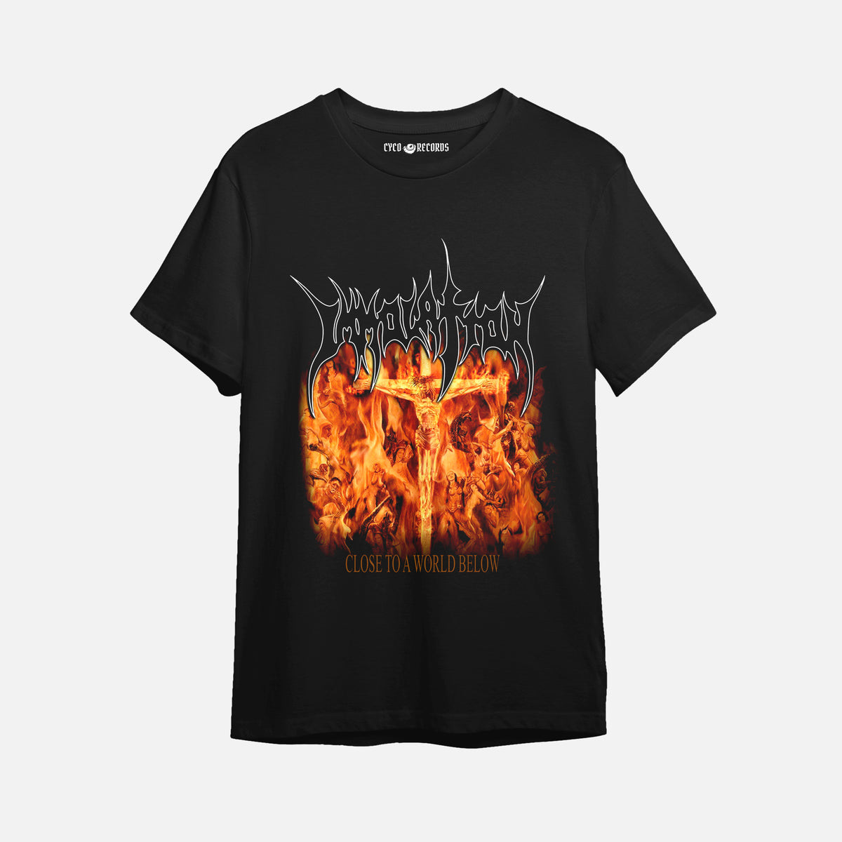 Immolation - World Below - Polera