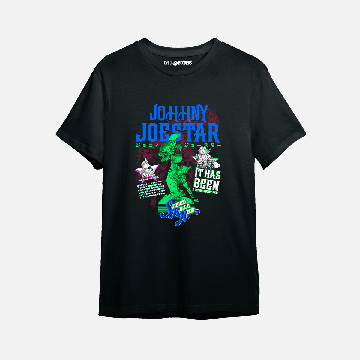 Steel Ball Run - Johnny Joestar jojos - Polera