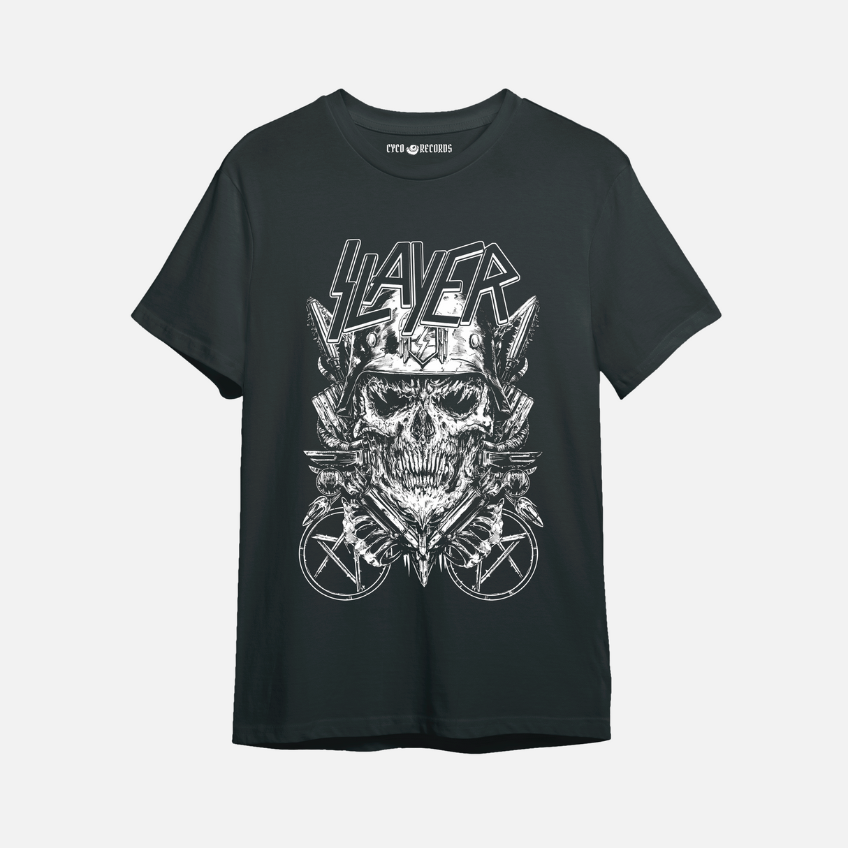 Slayer - Skull - Polera