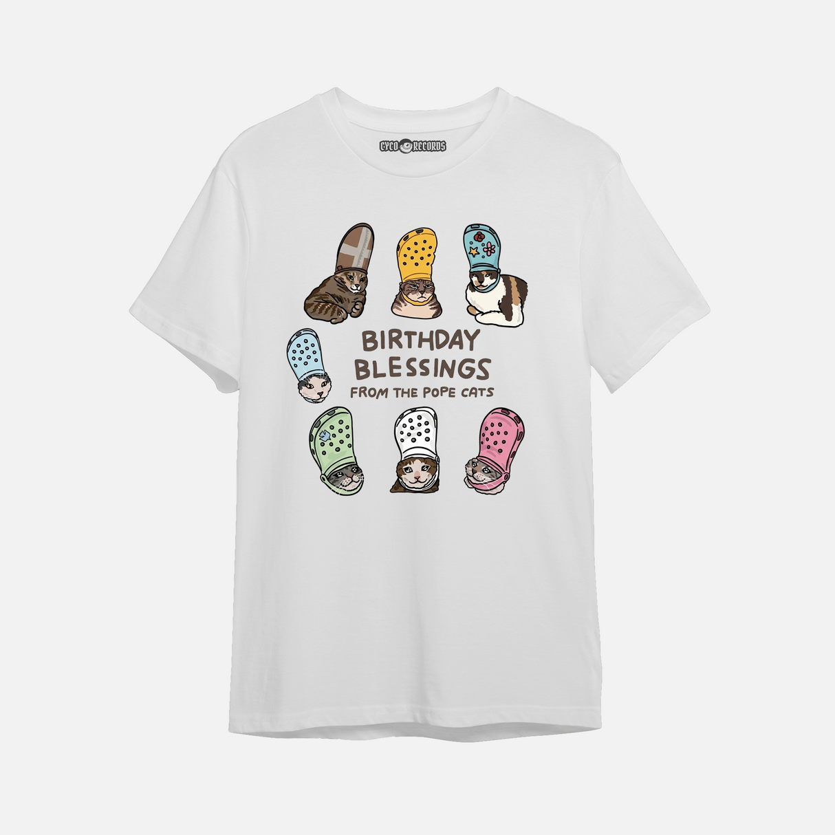 Meme - Pope Cats - Polera