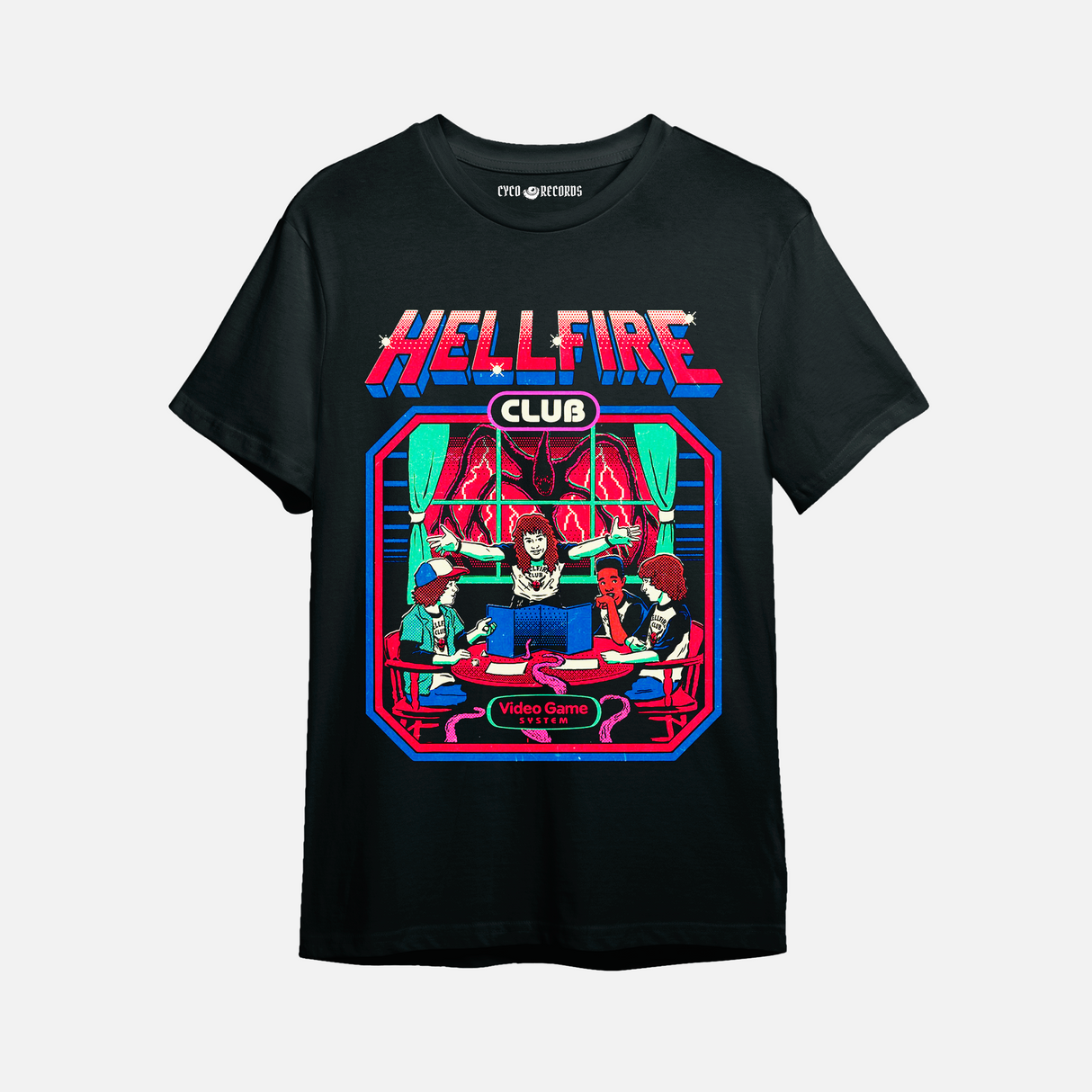 Stranger Things - Hellfire Club Vintage - Polera
