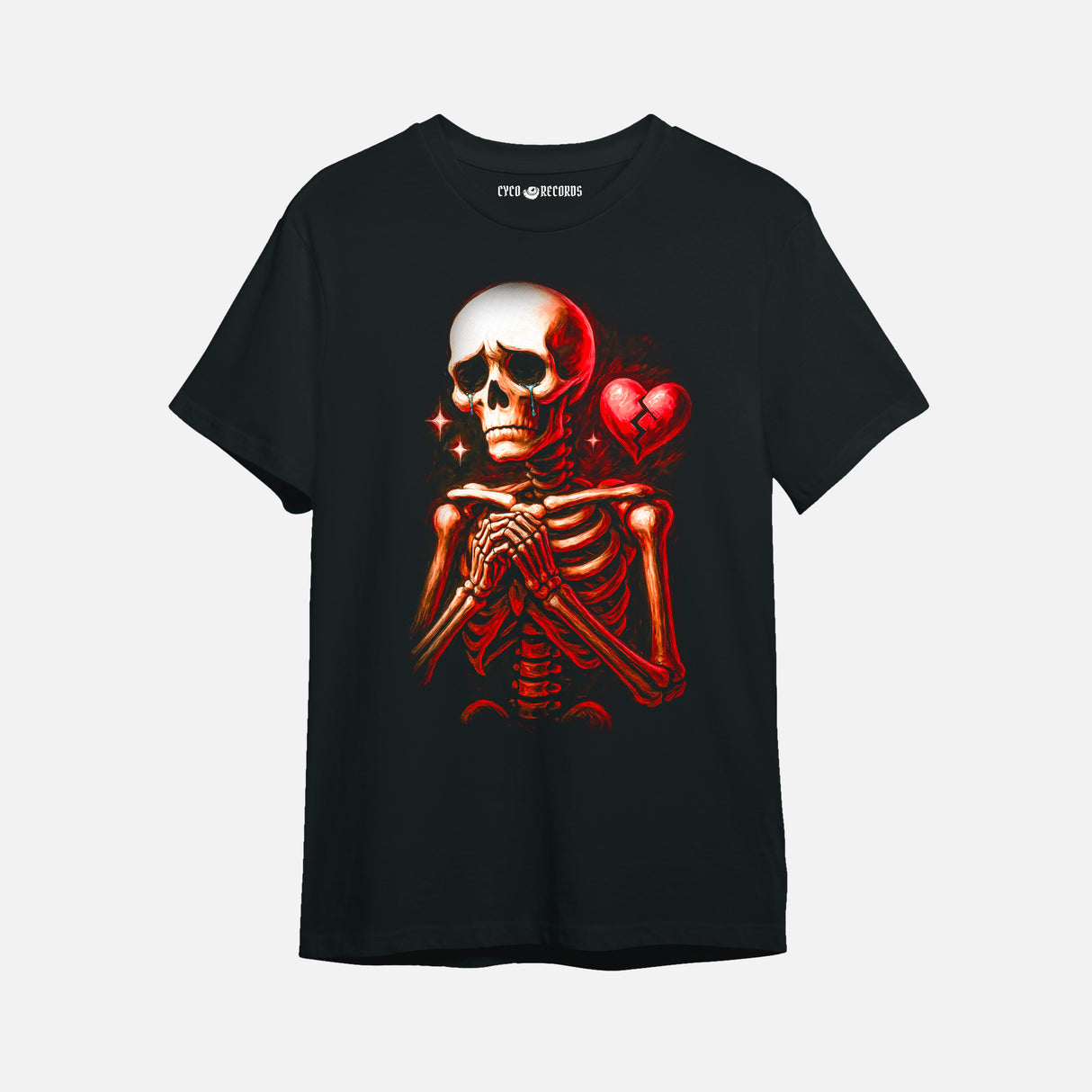 Calavera - Corazon Roto - Polera