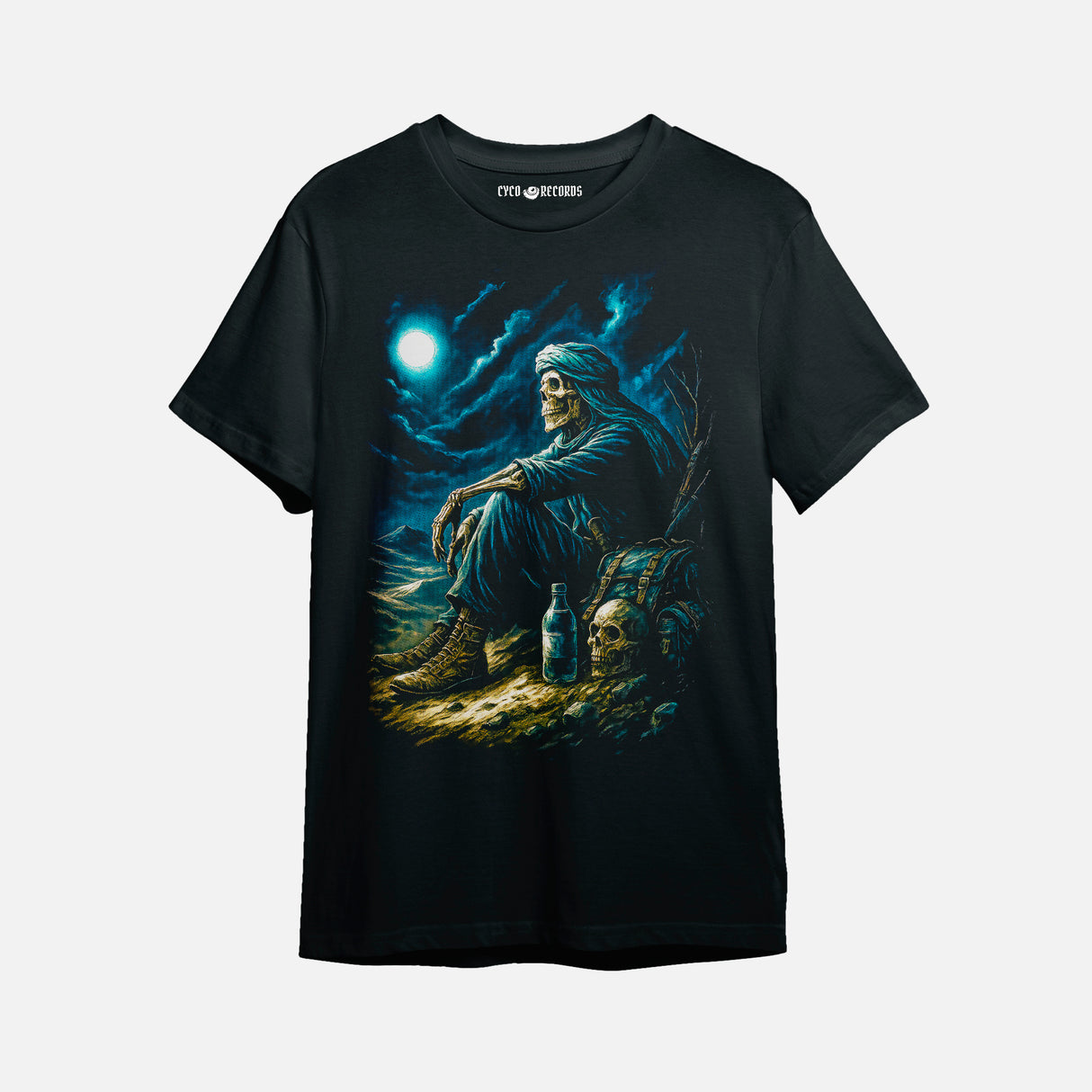 Calavera - Esqueleto Desierto - Polera