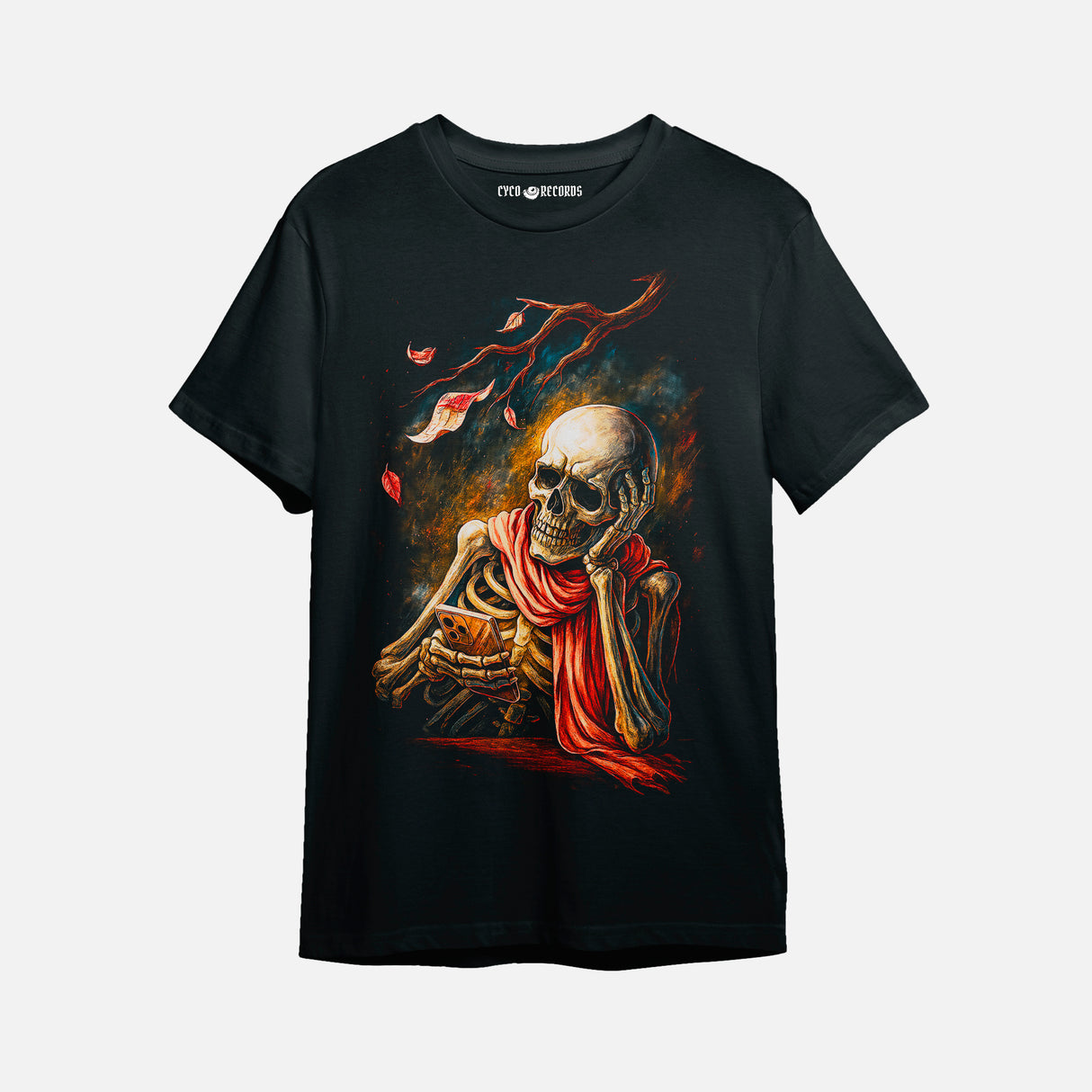 Calavera - Esqueleto Otoñal - Polera