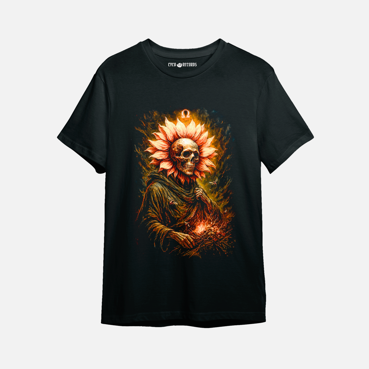 Calavera - Flor - Polera