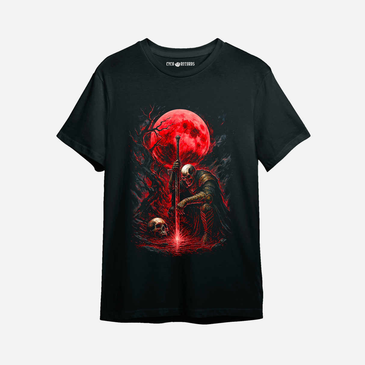 Calavera - Luna Roja - Polera