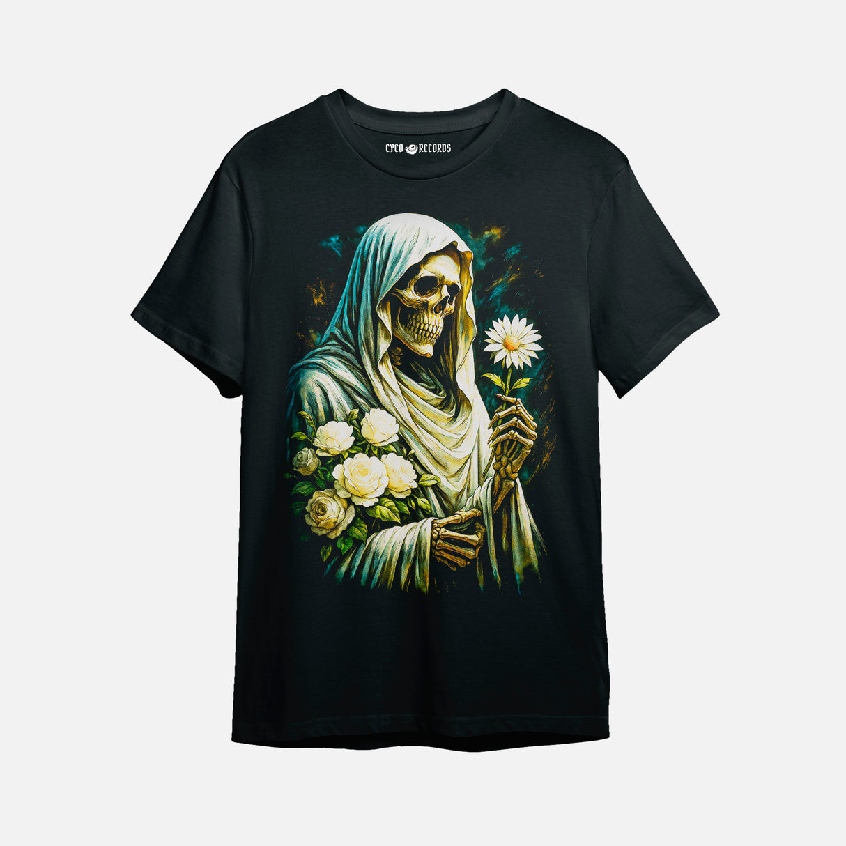 Calavera - Muerte Blanca - Polera