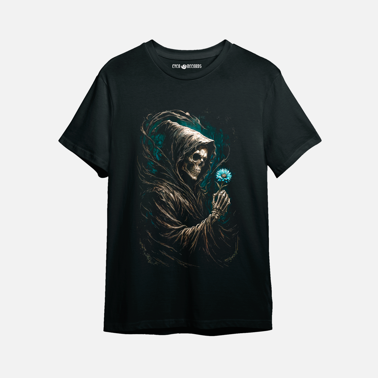 Calavera - Muerte flor - Polera