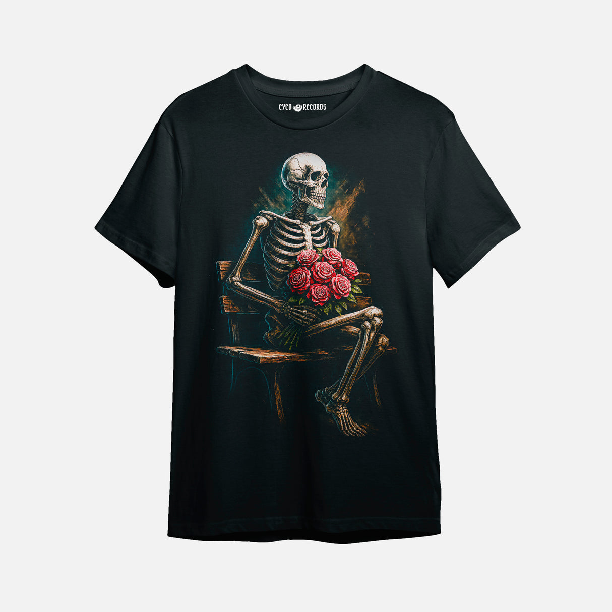 Calavera - Ramo de Rosas - Polera