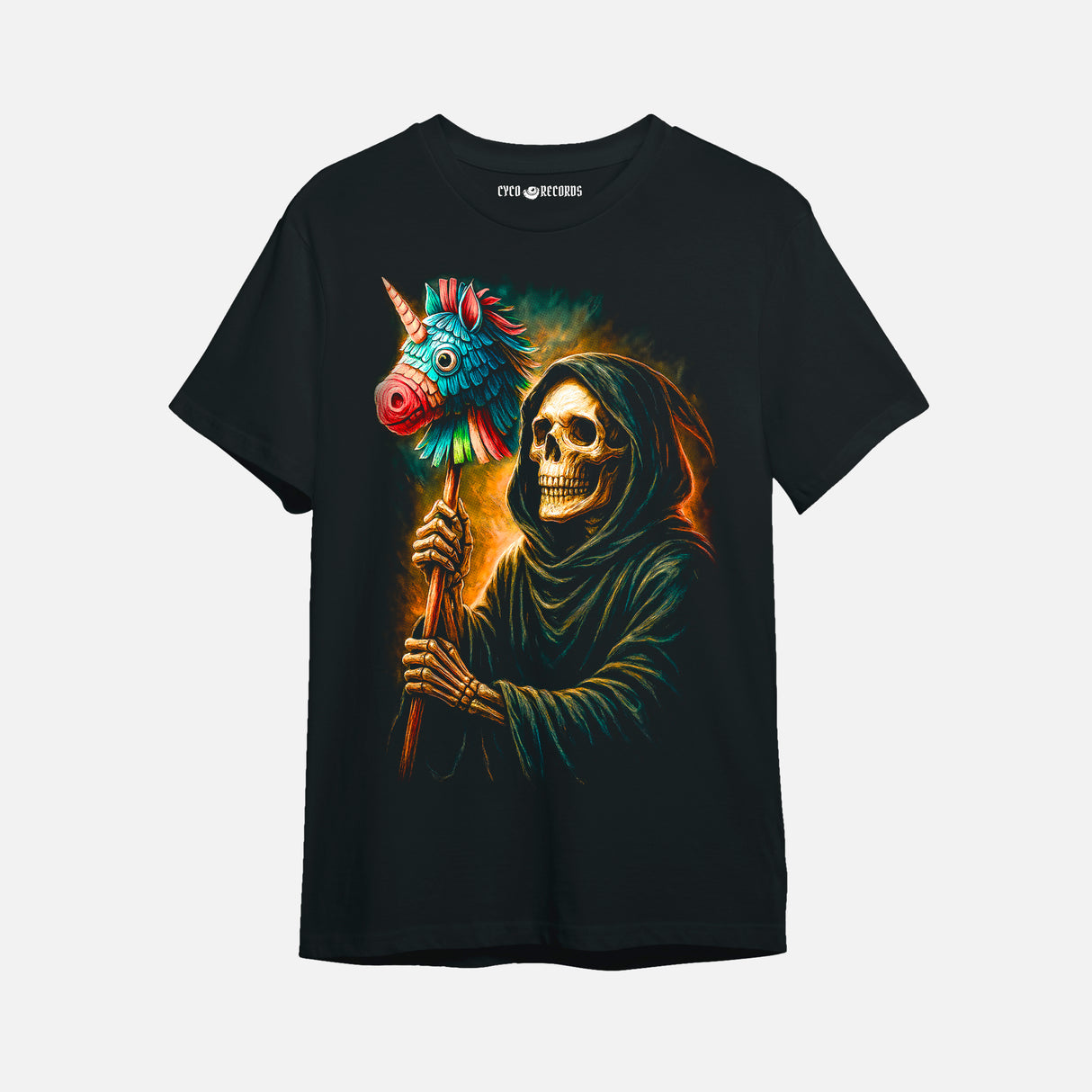 Calavera - Unicornio - Polera