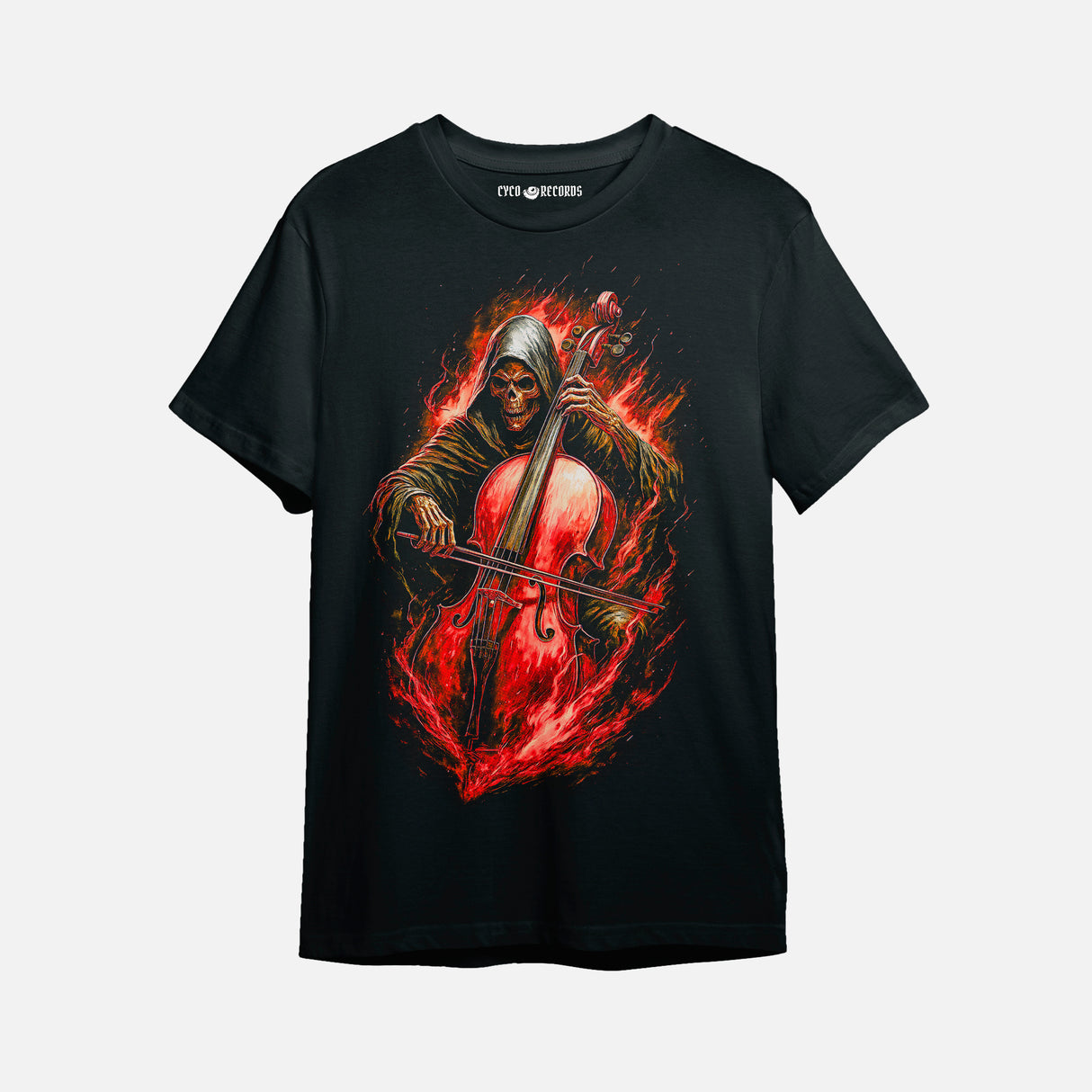 Calavera - Violonchelo - Polera