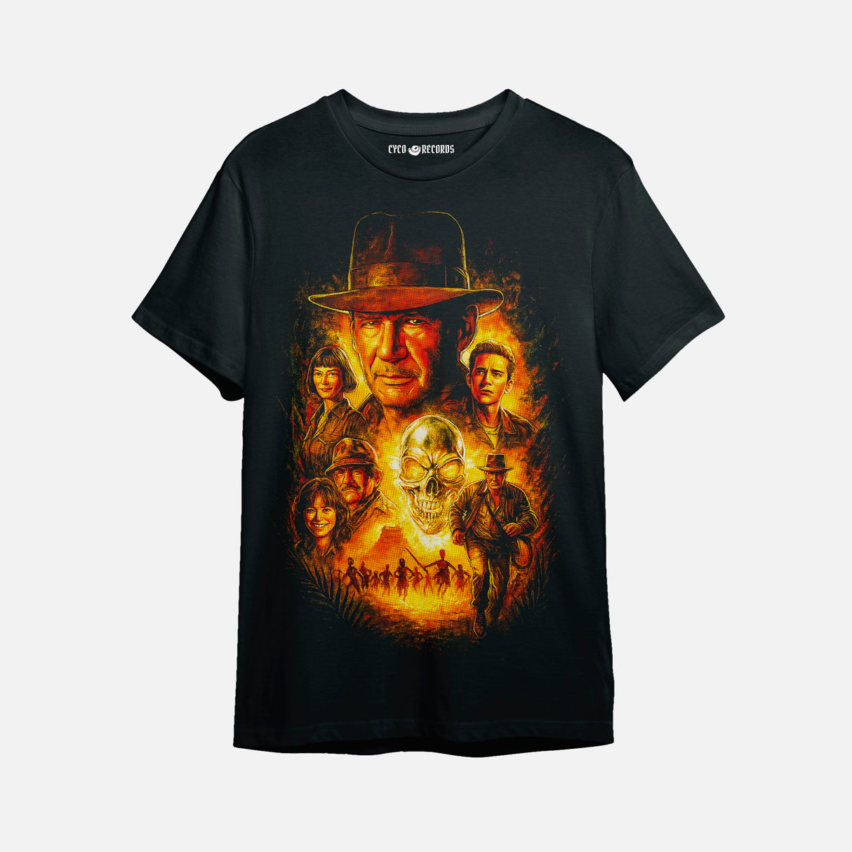 Pelicula - Indiana Jones - Skull - Polera