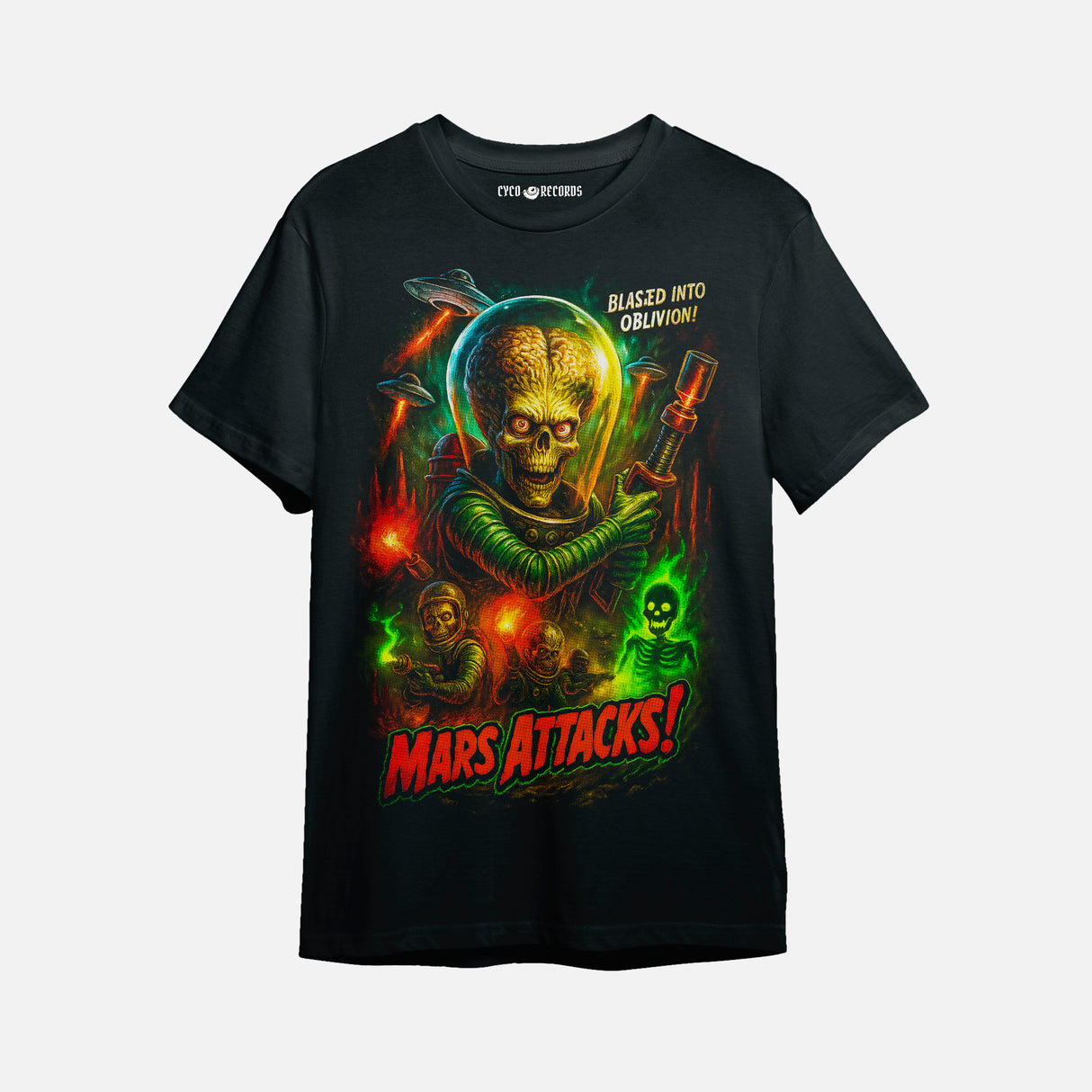 Pelicula - Mars Attack - Alien Invasion - Polera