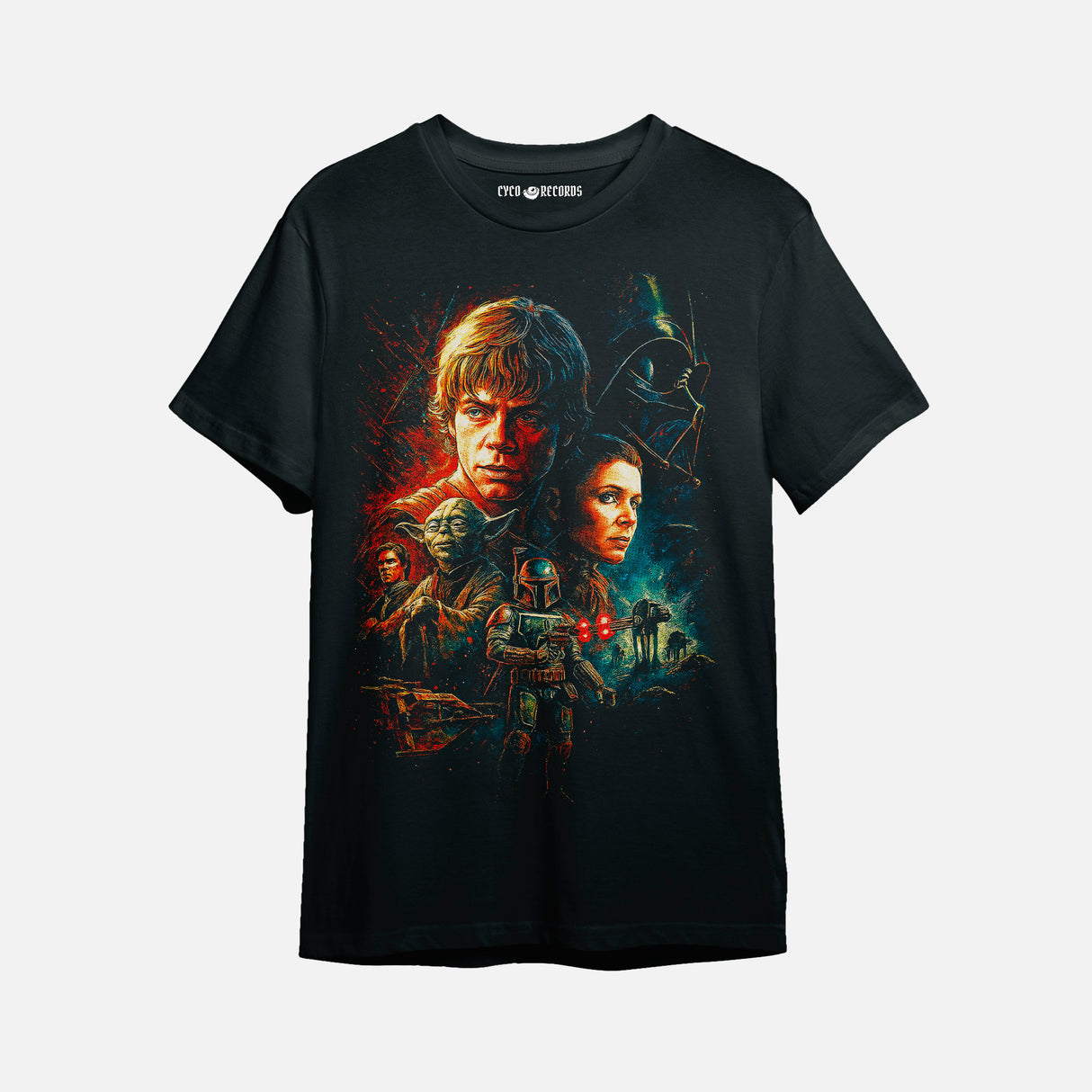 Pelicula - Star wars - Faces Poster - Polera