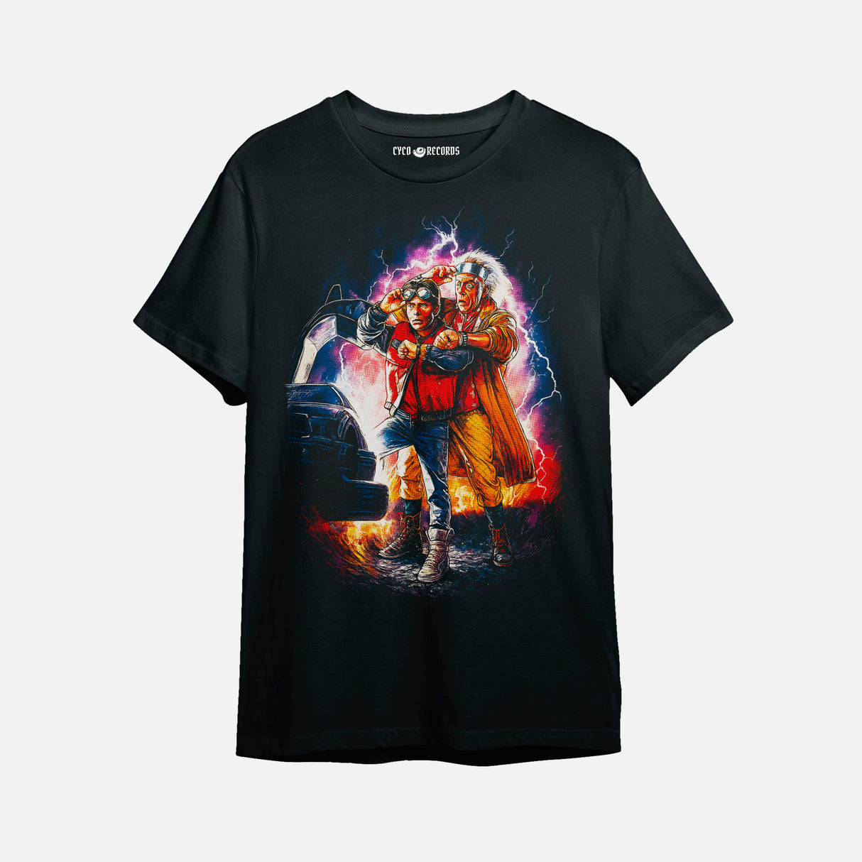 Pelicula - Volver al Futuro - Marty y Doc - Polera