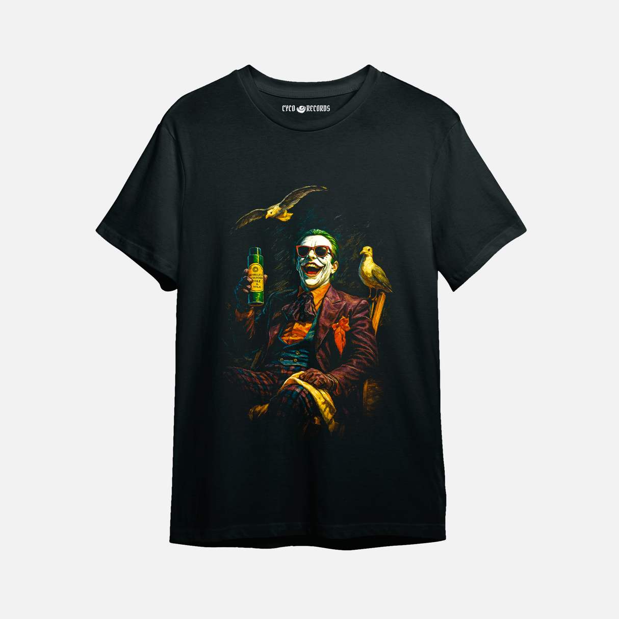 Película - Joker bebiendo - Polera