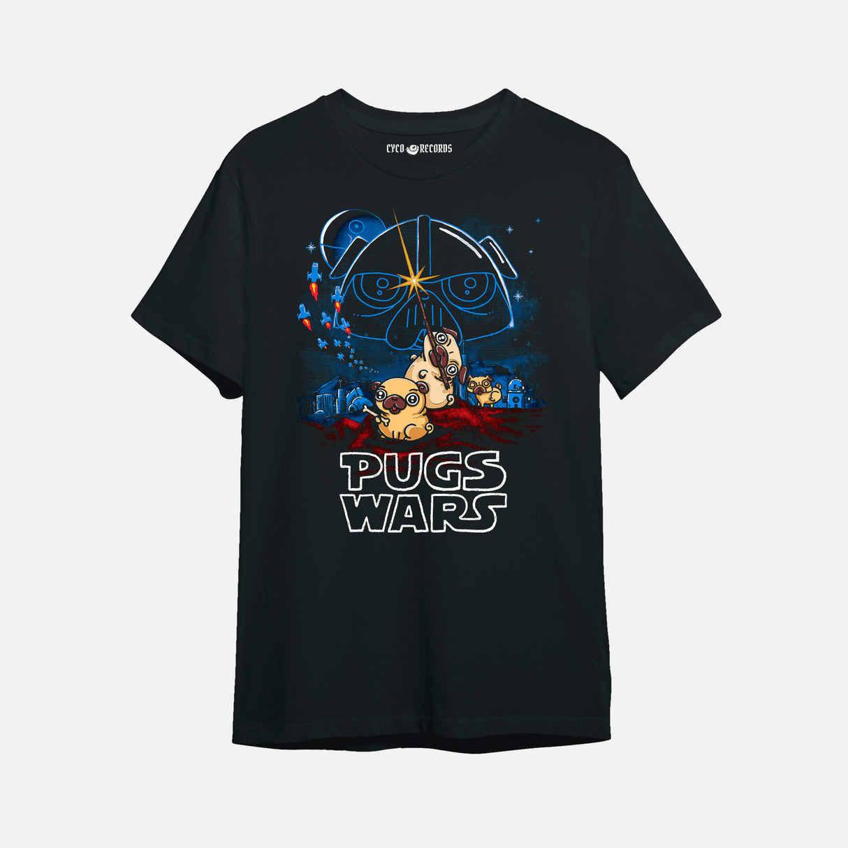 Pugs Wars - Star wars - Perros - Polera