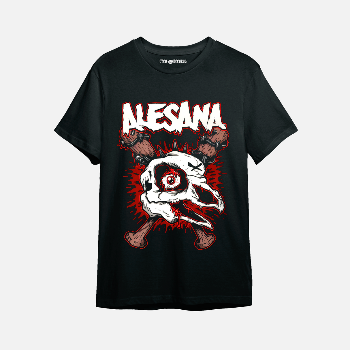 Alesana - Crow Skull - Polera